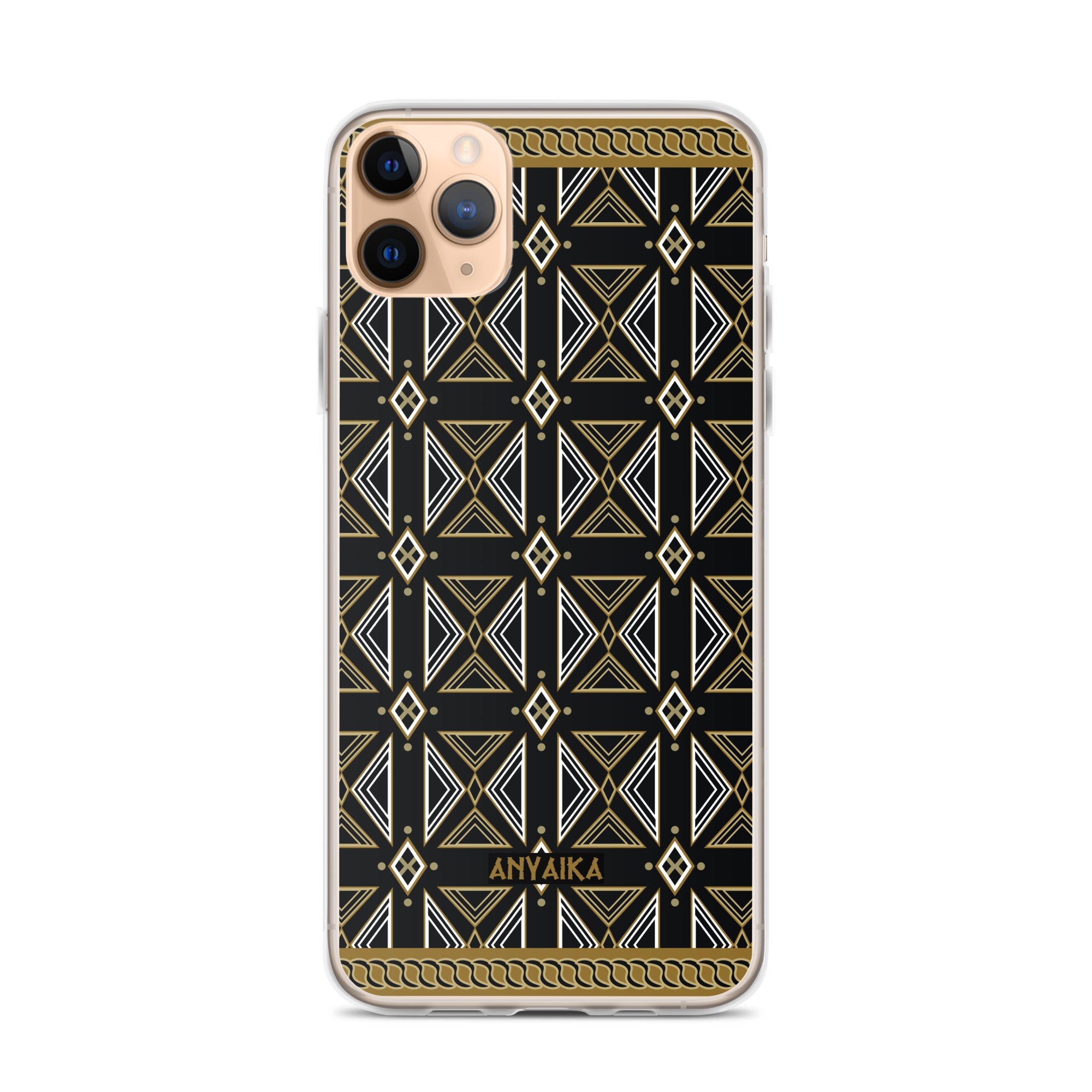 Mosaic of Makossa Gold Clear Case for iPhone®