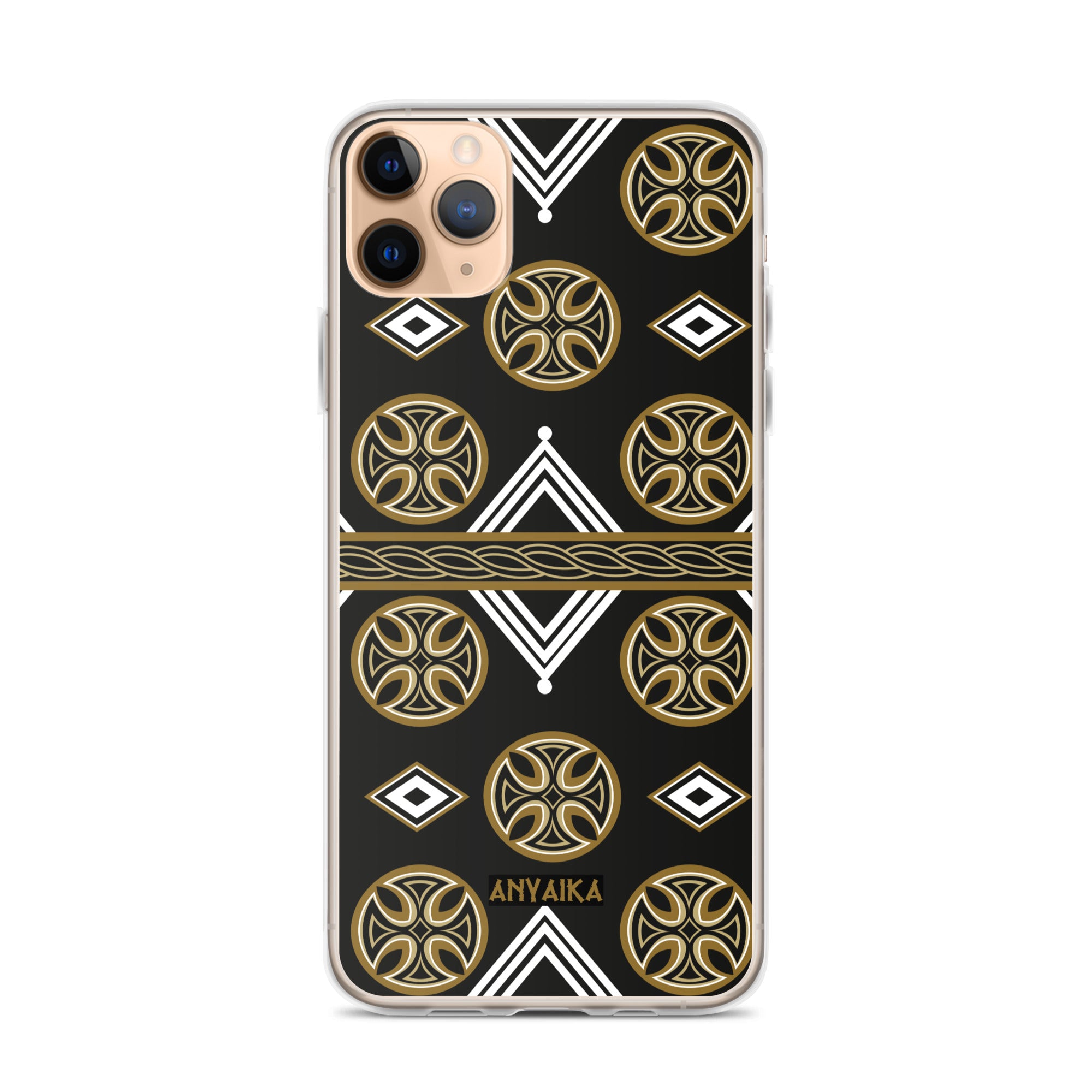 Royal Regalia Gold Clear Case for iPhone®