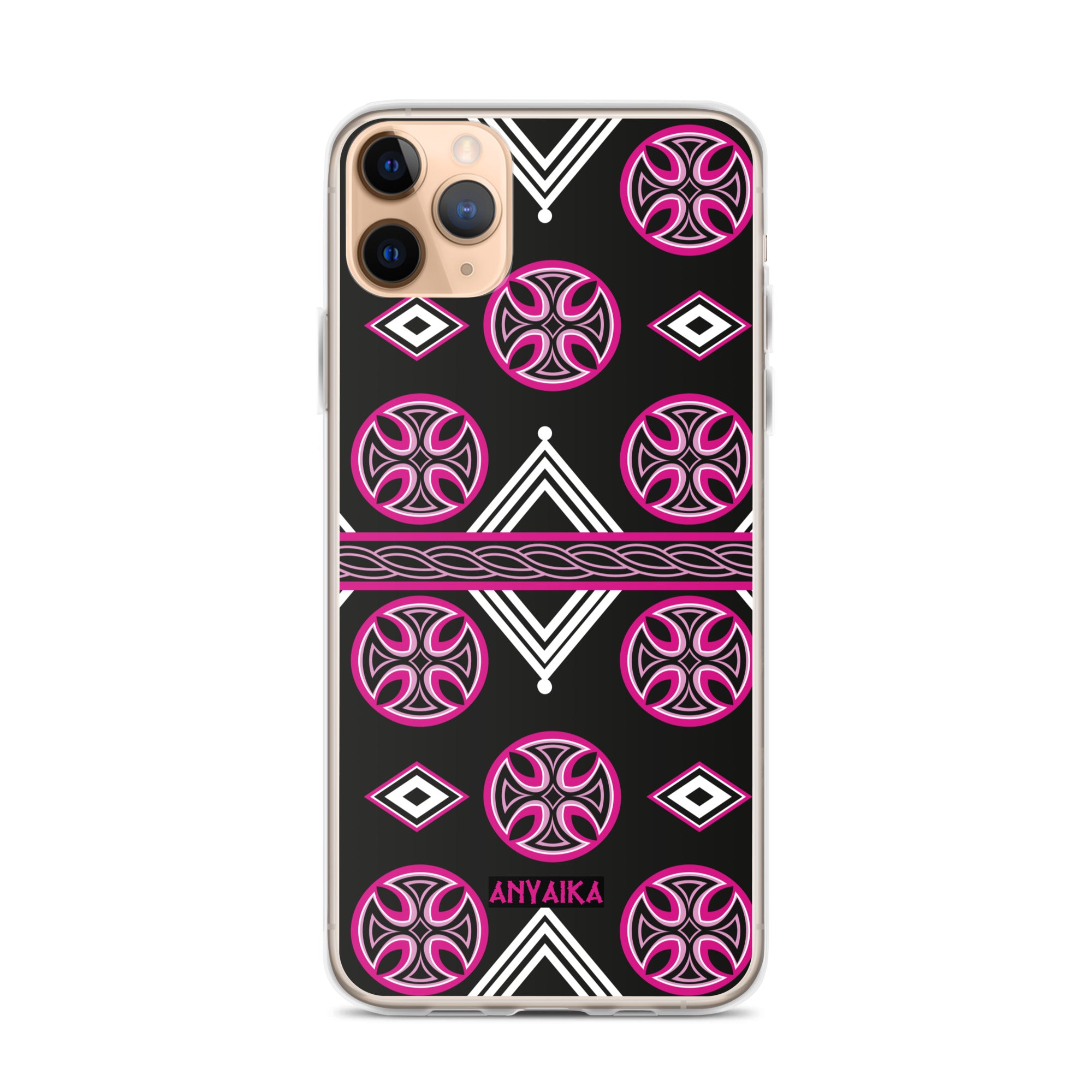 Royal Regalia Pink Clear Case for iPhone®