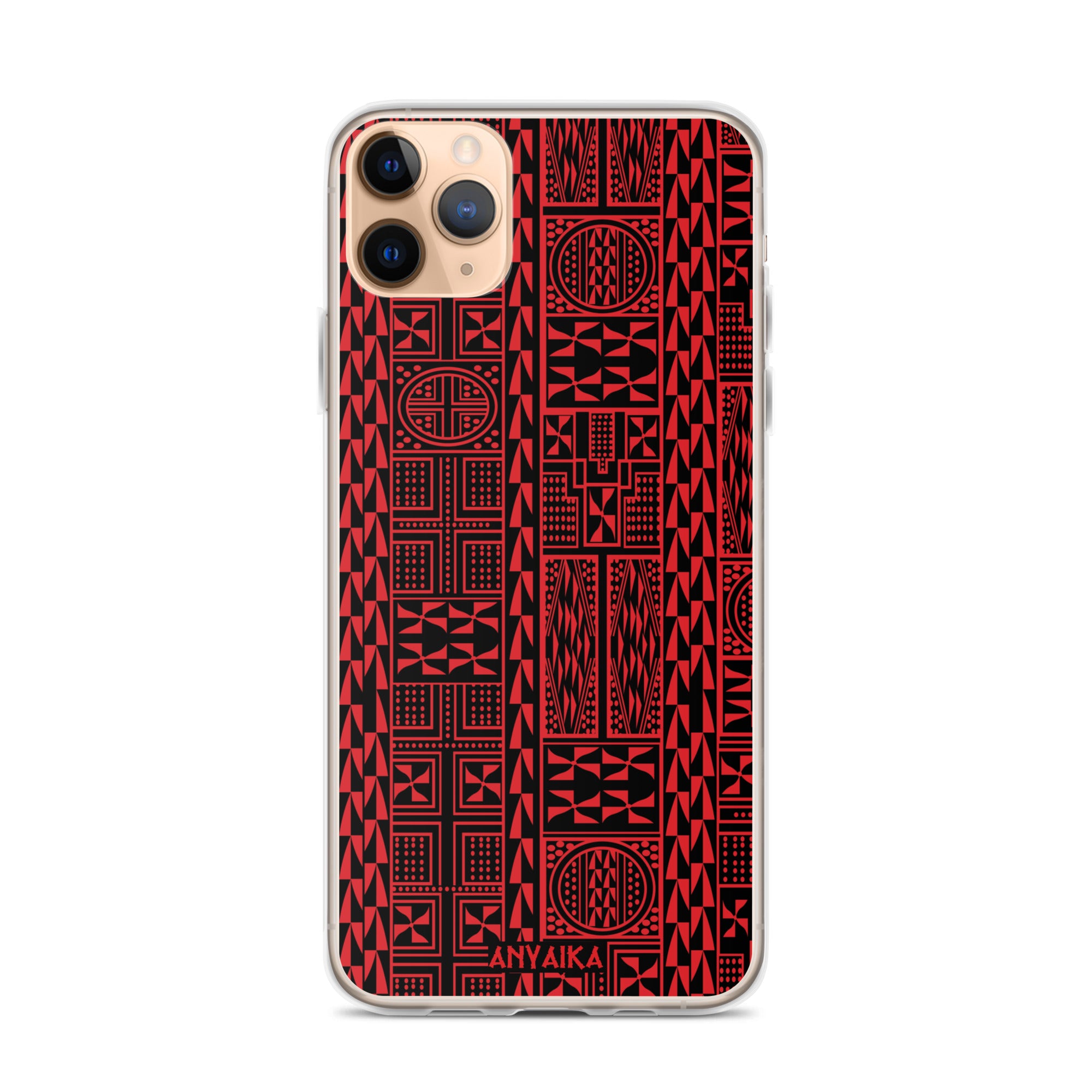 Black Mamba Fashion Red Clear Case for iPhone®