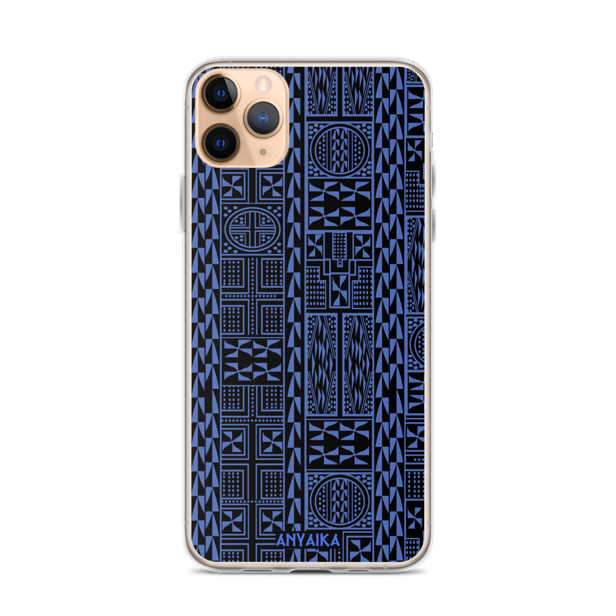 Black Mamba Royal Blue Clear Case for iPhone®