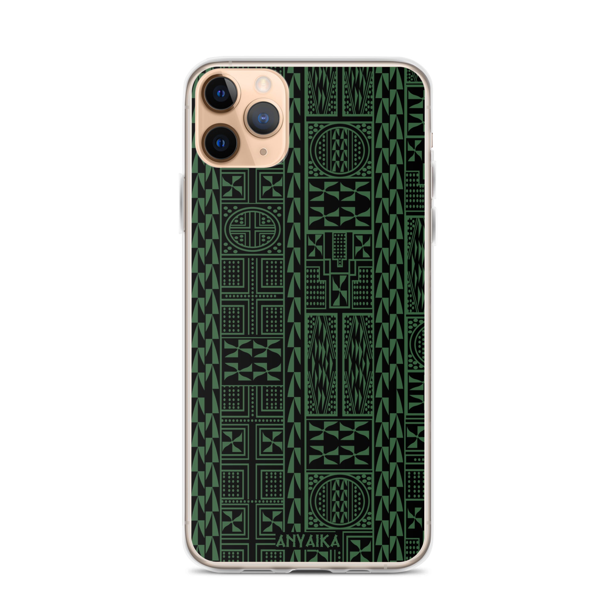 Black Mamba Hunter Green Clear Case for iPhone®