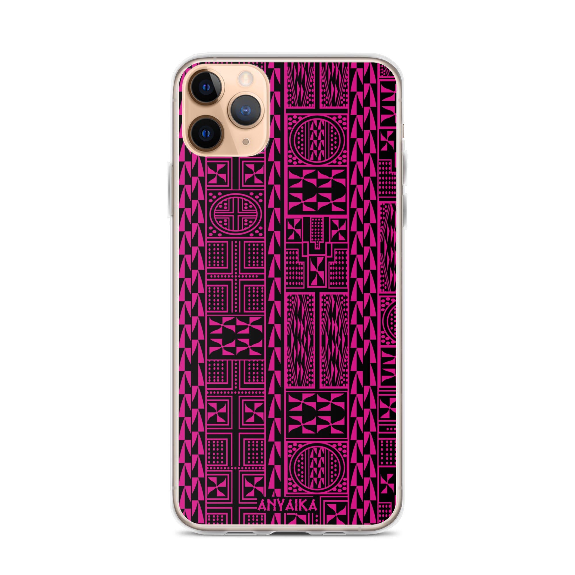 Black Mamba Pink Clear Case for iPhone®