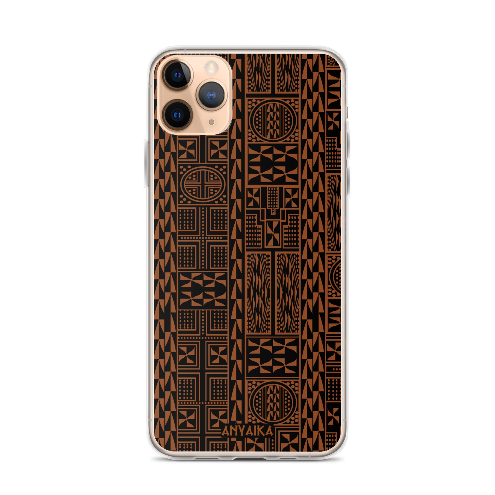 Black Mamba Chocolate Brown Clear Case for iPhone®