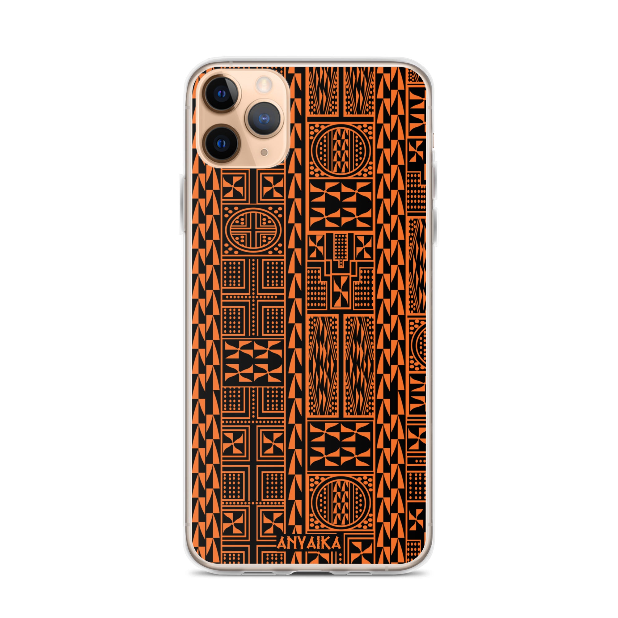 Black Mamba Mango Orange Clear Case for iPhone®