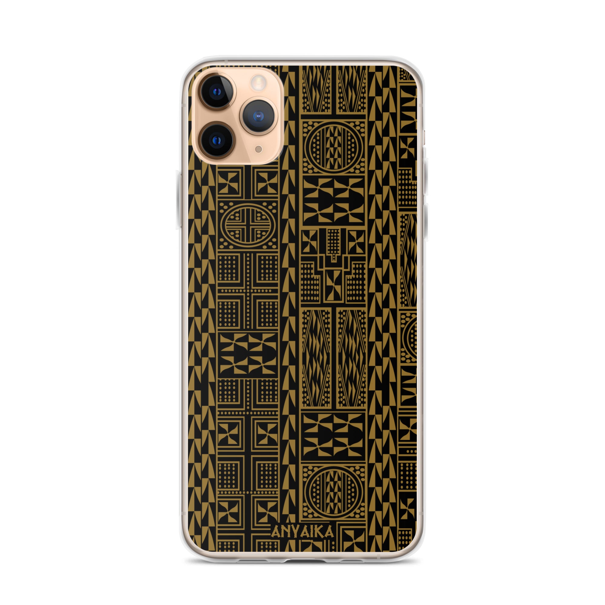 Black Mamba Gold Clear Case for iPhone®