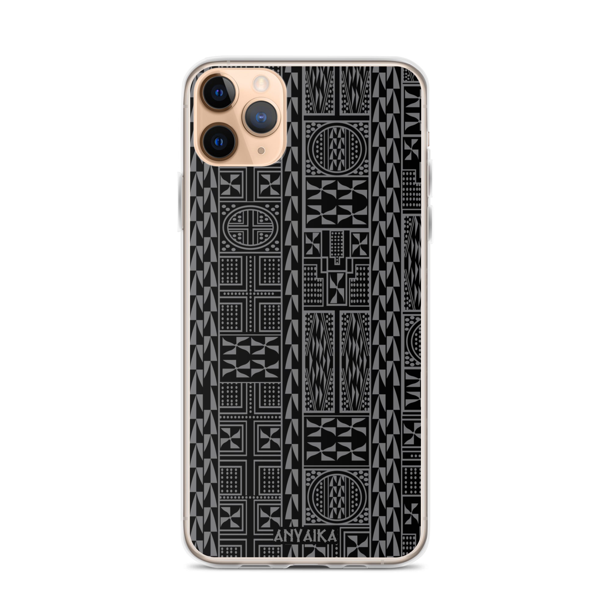 Black Mamba Gray Clear Case for iPhone®