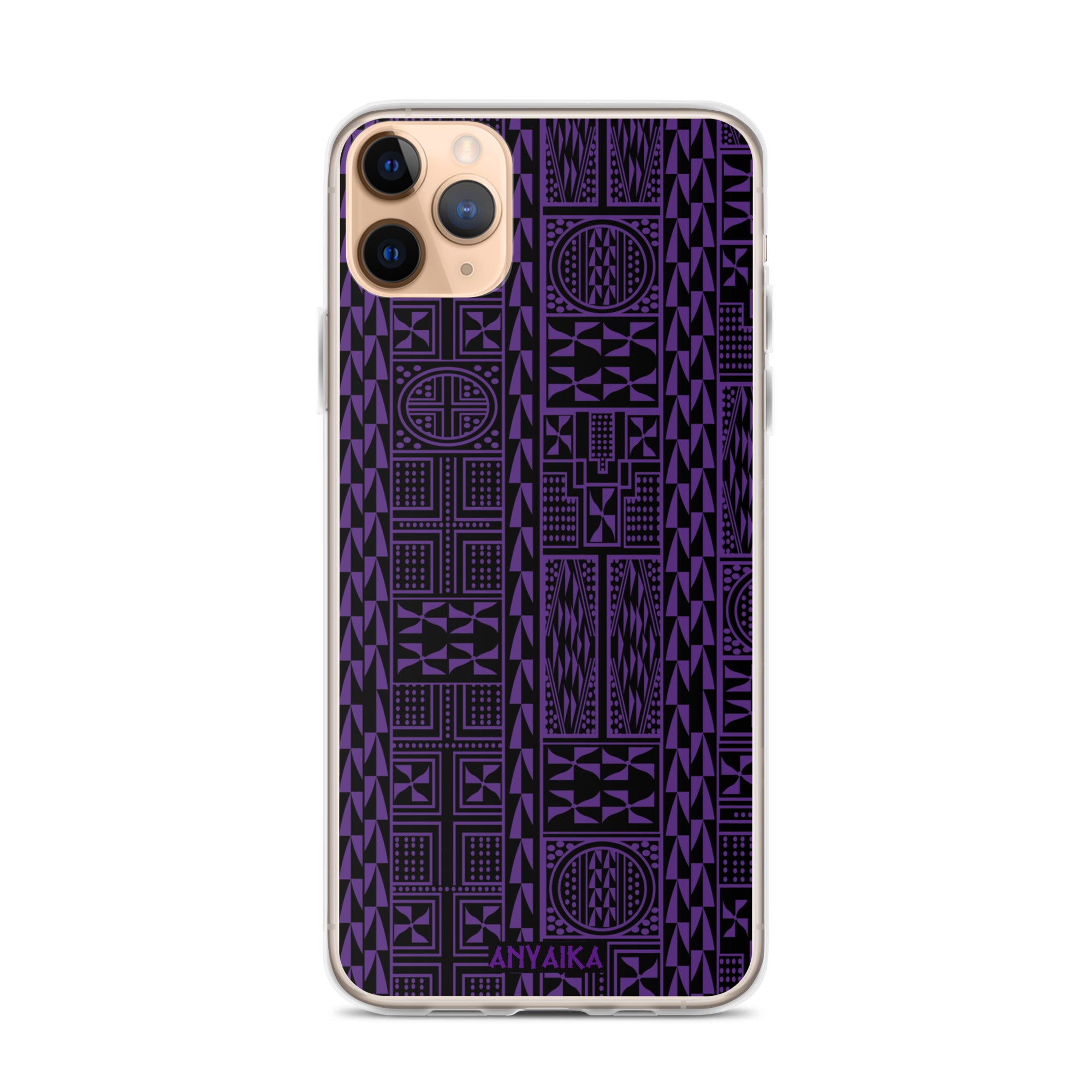 Black Mamba Purple Clear Case for iPhone®