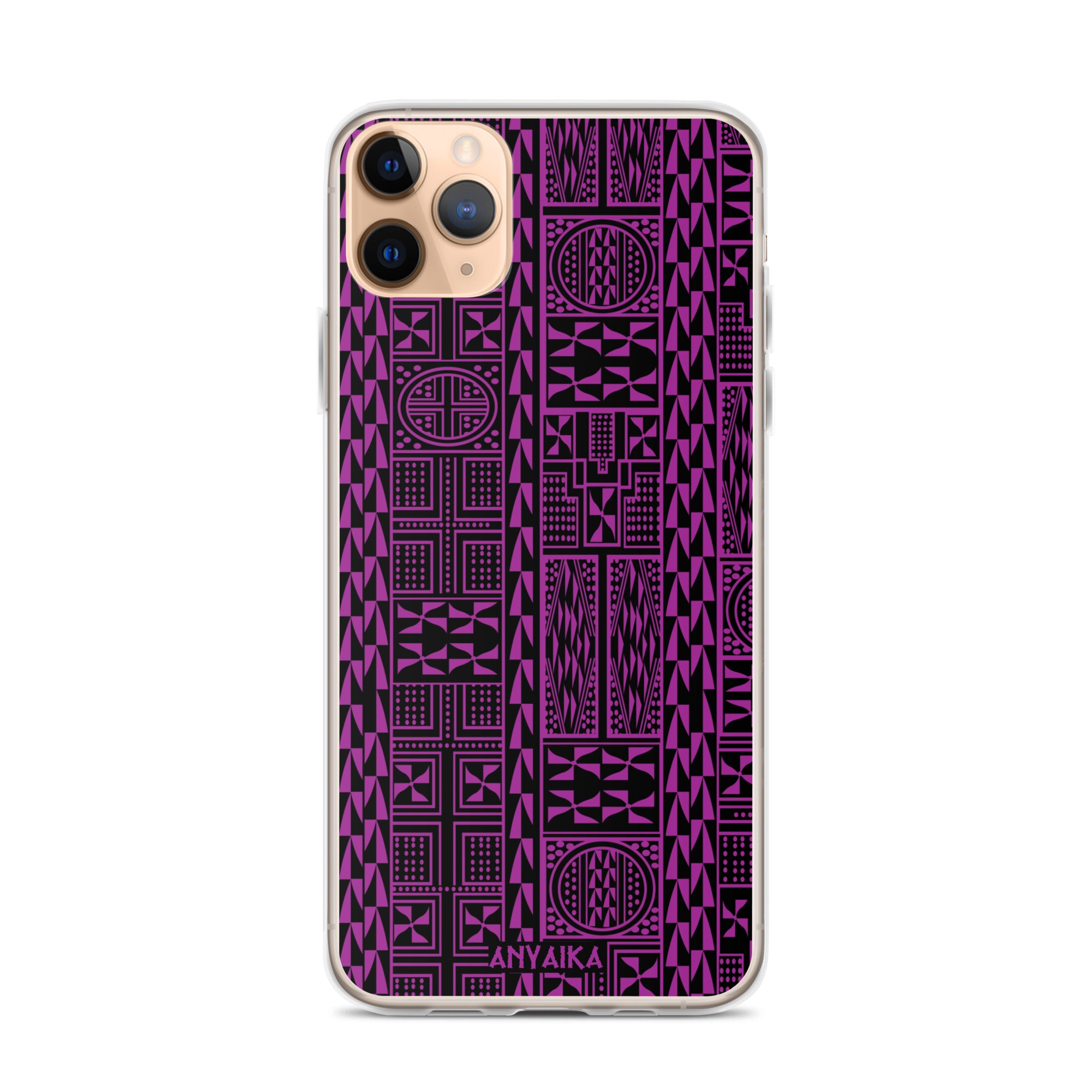 Black Mamba Violet Clear Case for iPhone®