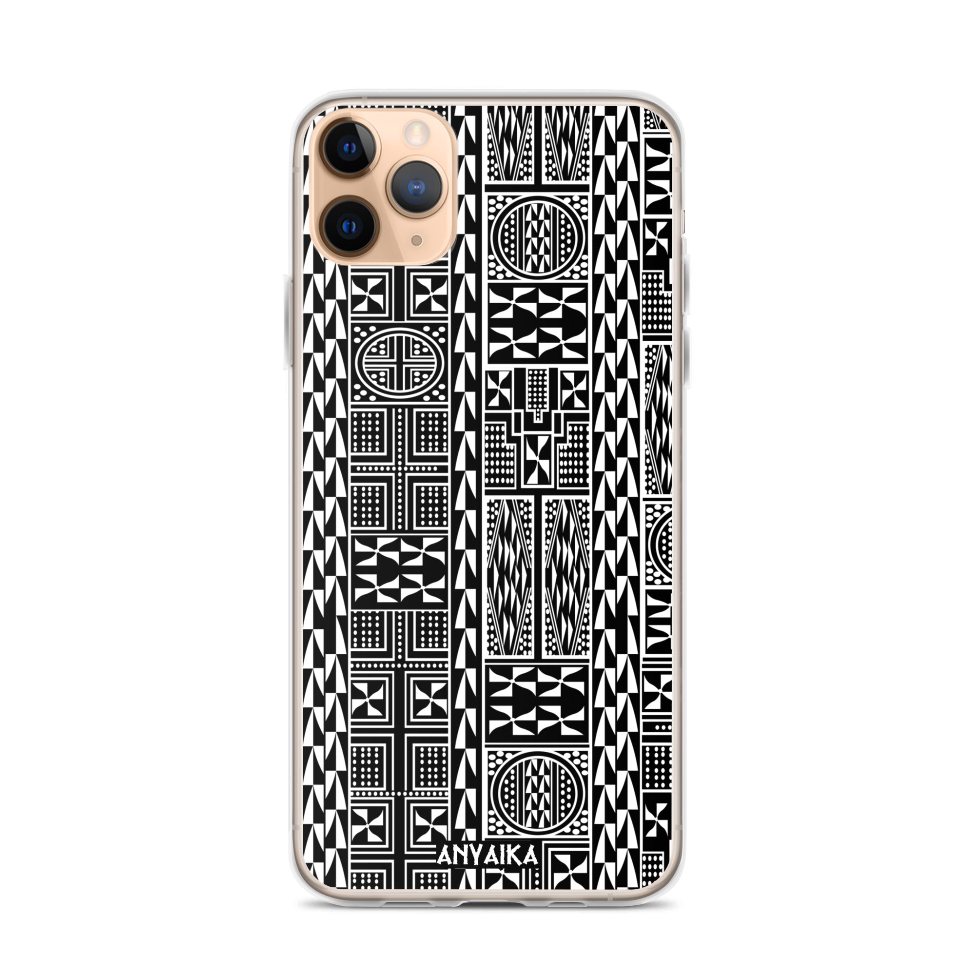 Black Mamba White Clear Case for iPhone®