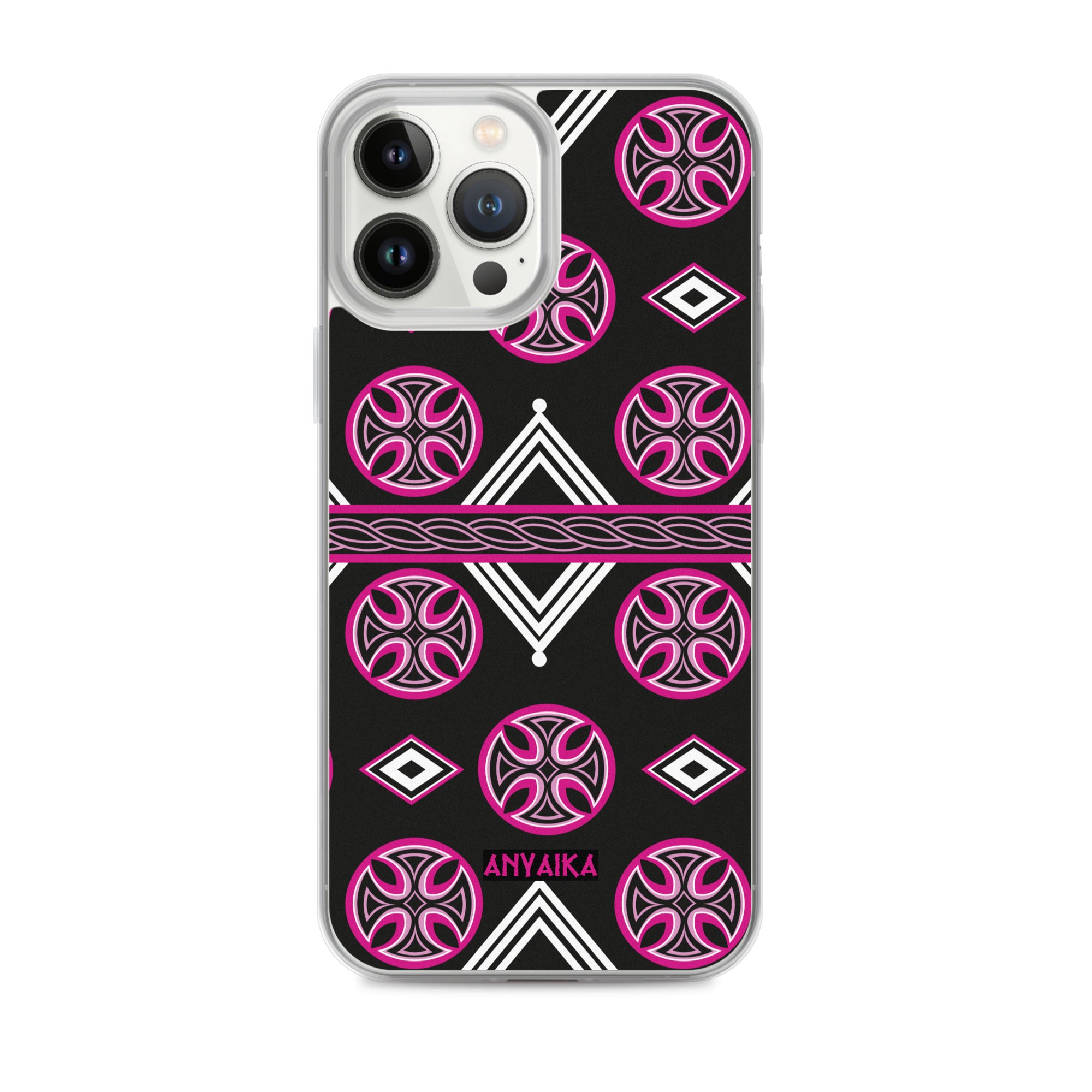 Royal Regalia Pink Clear Case for iPhone®