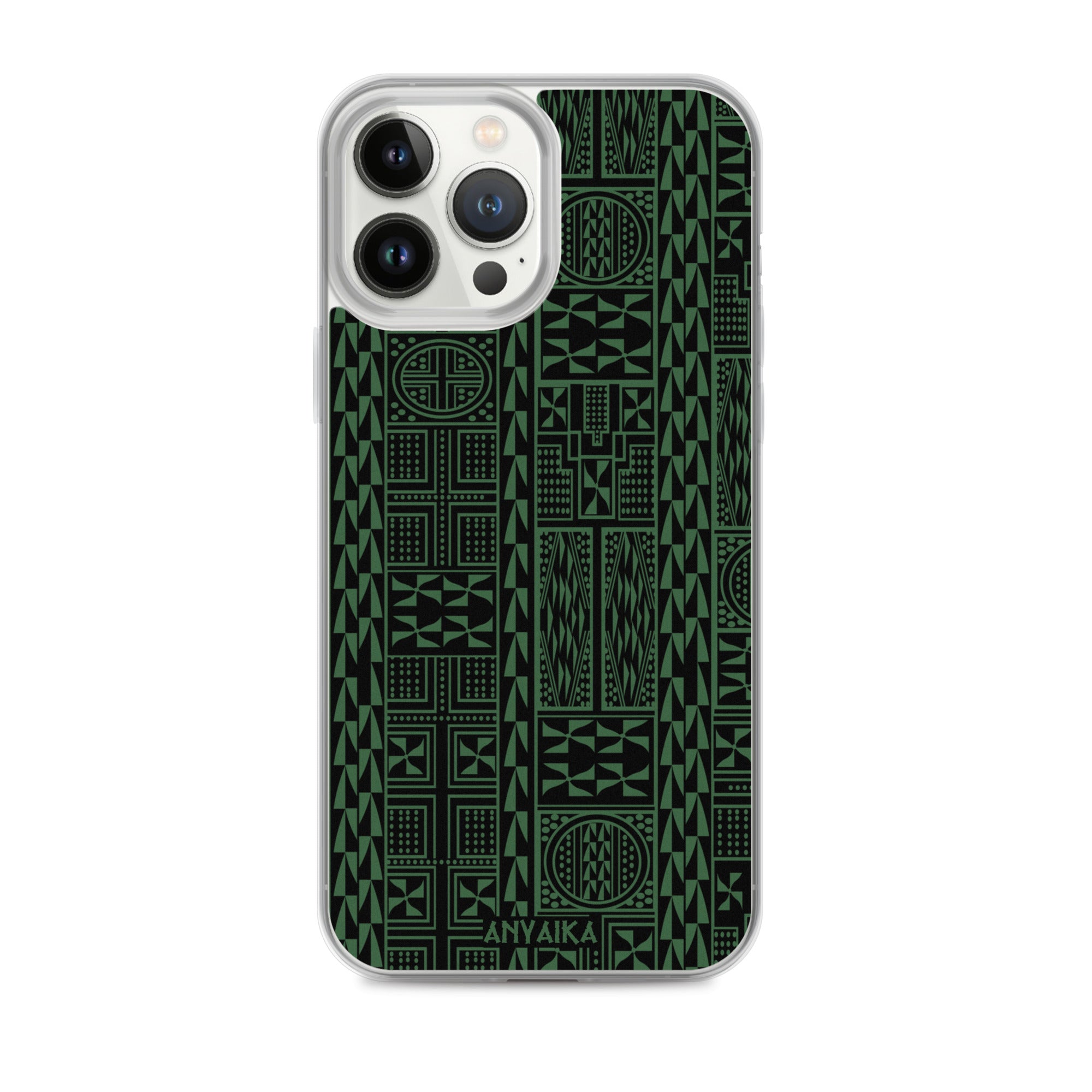 Black Mamba Hunter Green Clear Case for iPhone®