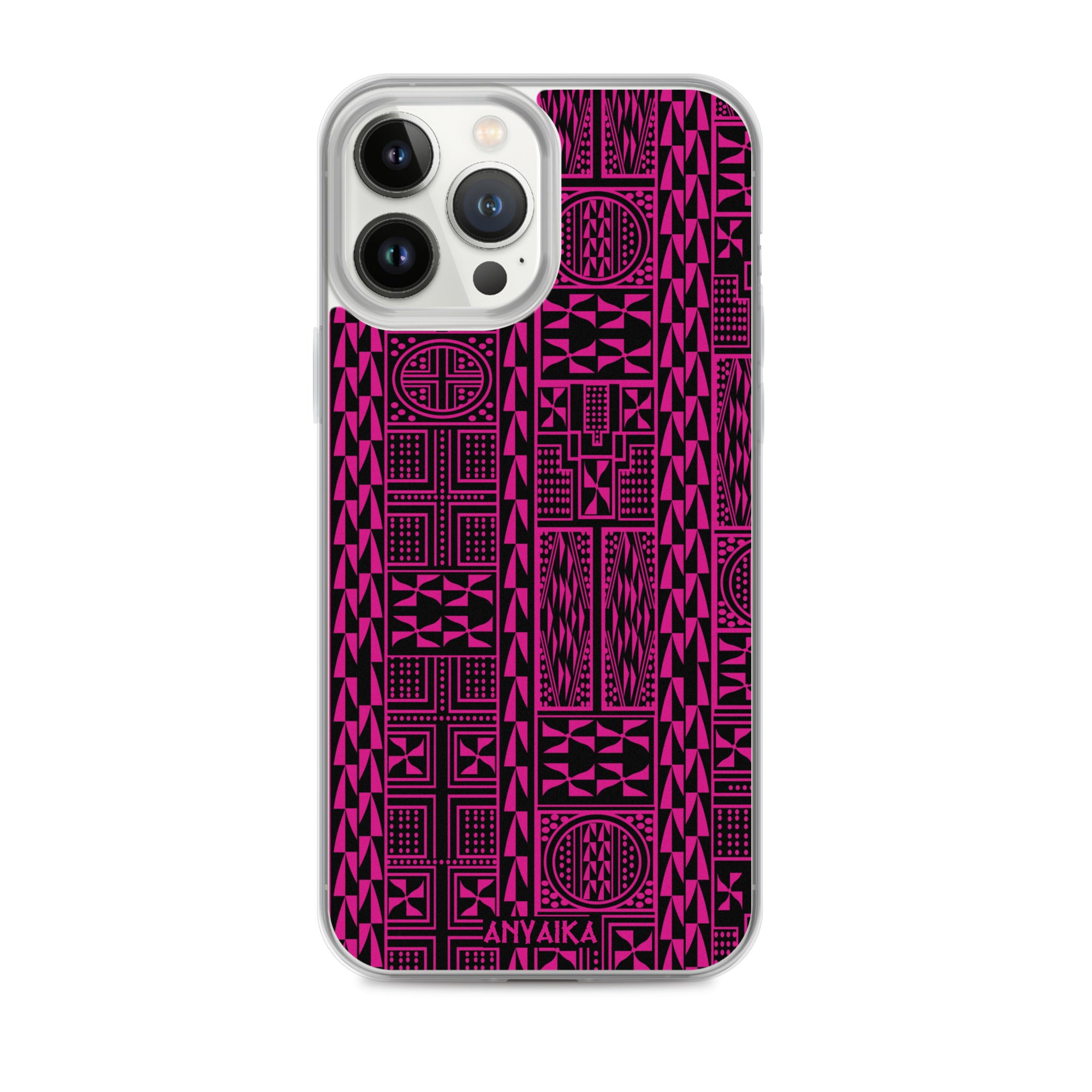 Black Mamba Pink Clear Case for iPhone®