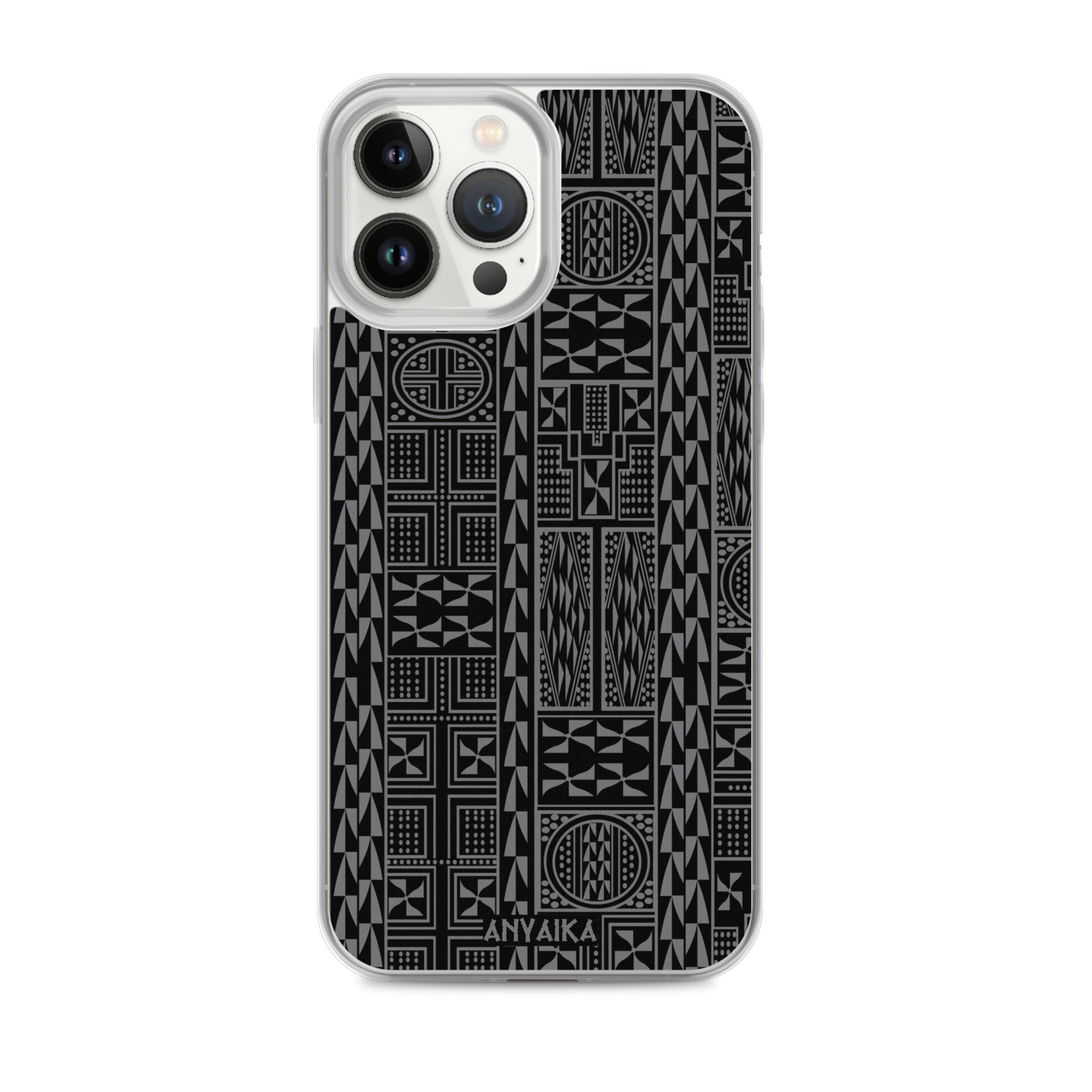 Black Mamba Gray Clear Case for iPhone®