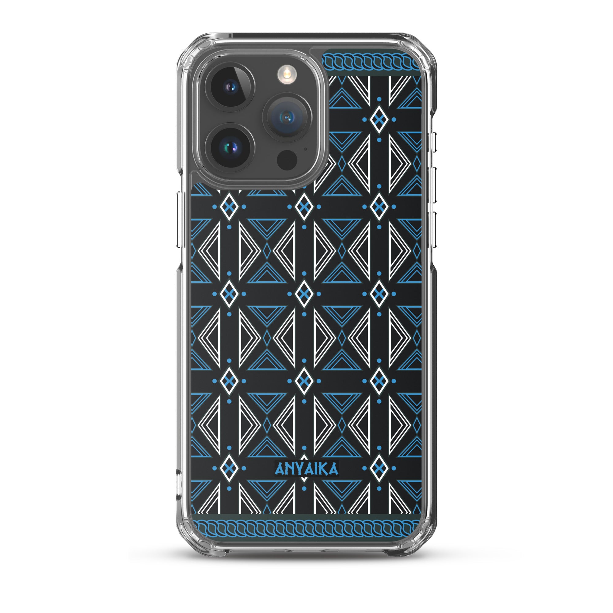 Mosaic of Makossa University Blue Clear Case for iPhone®