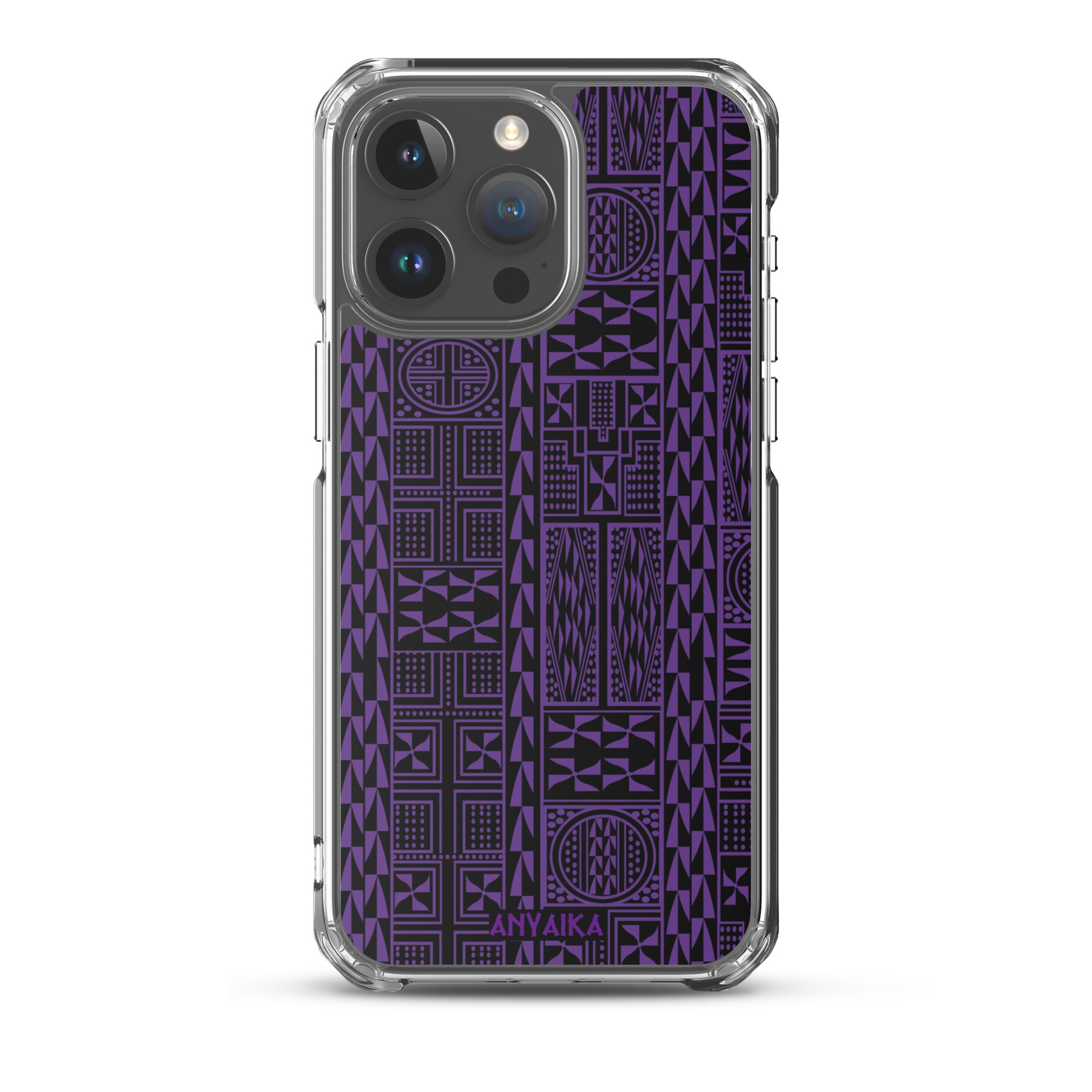 Black Mamba Purple Clear Case for iPhone®