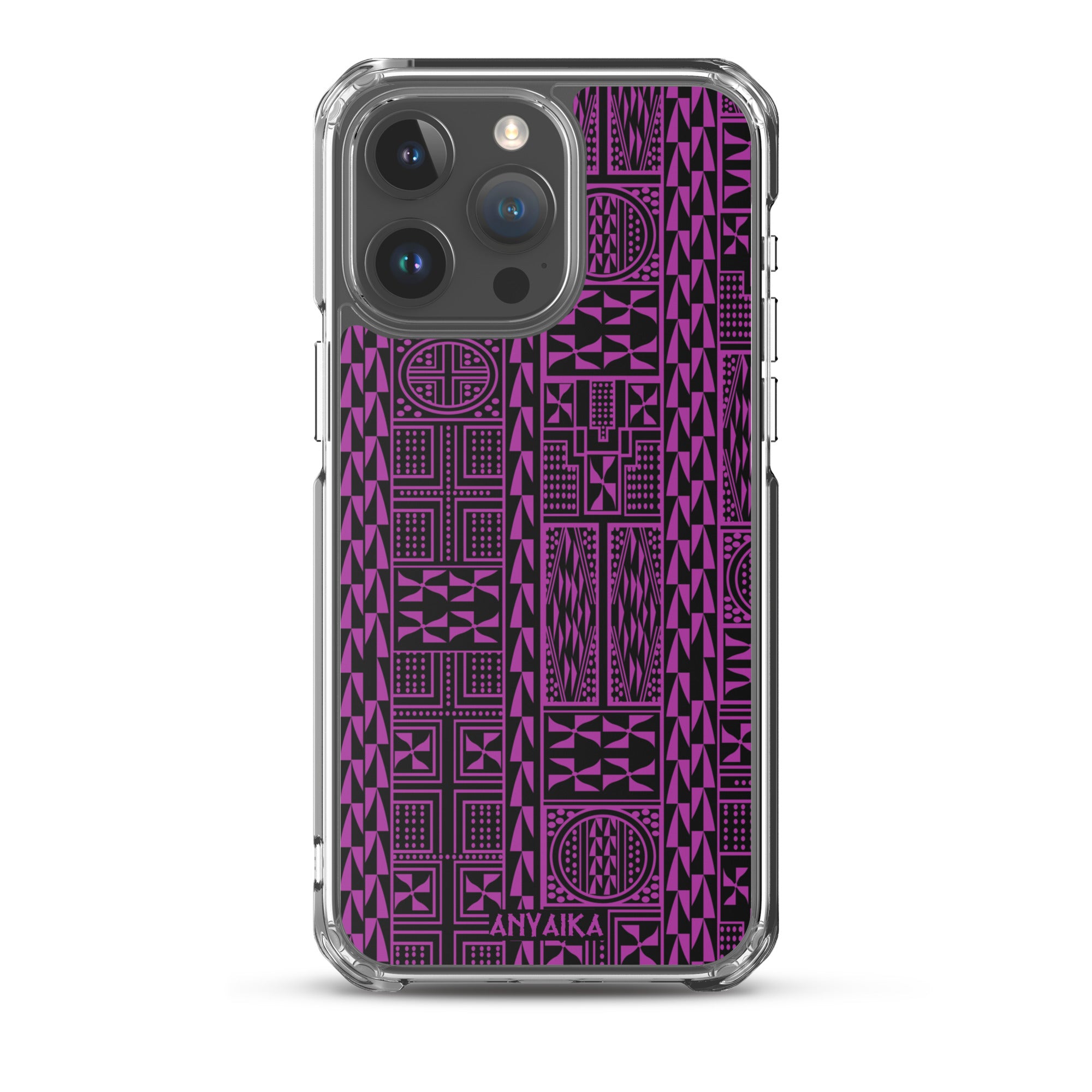 Black Mamba Violet Clear Case for iPhone®