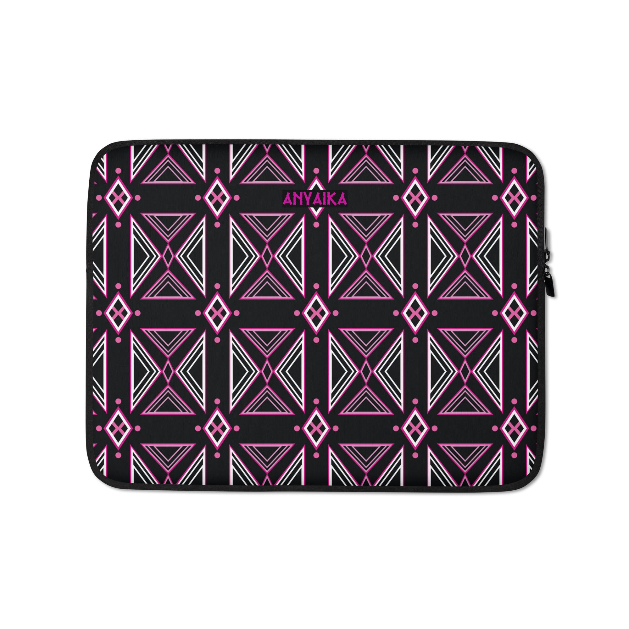 Mosaic of Makossa Pink Laptop Sleeve