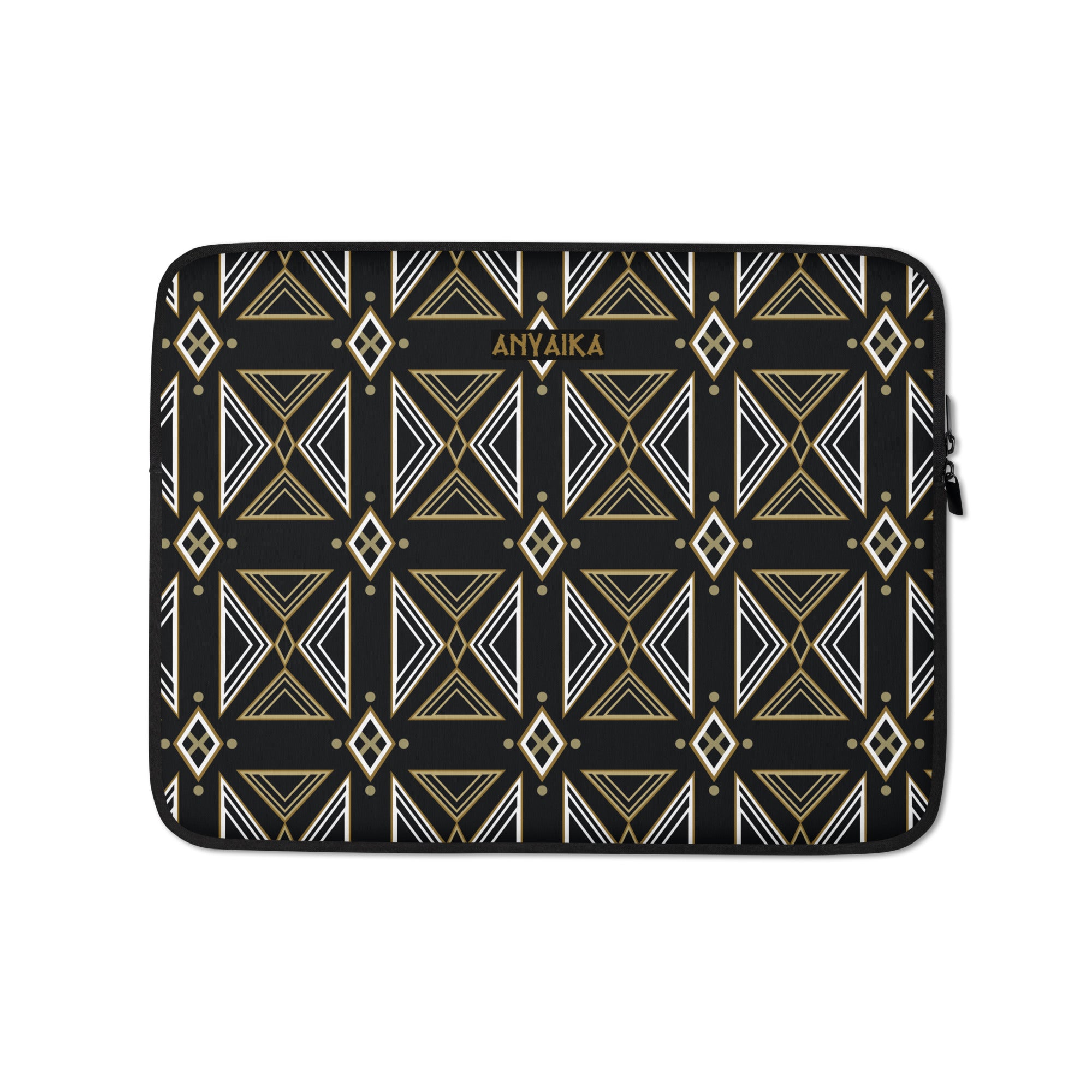 Mosaic of Makossa Gold Laptop Sleeve