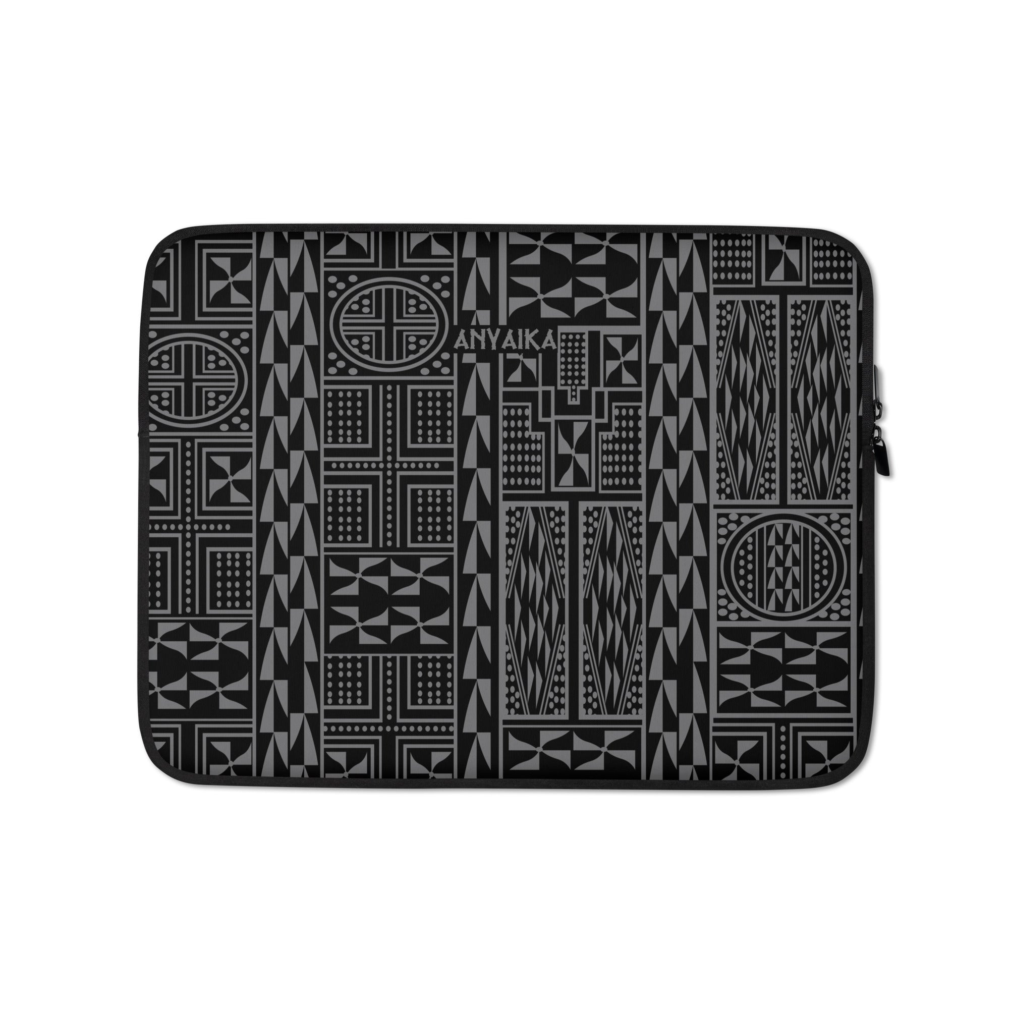 Black Mamba Gray Laptop Sleeve