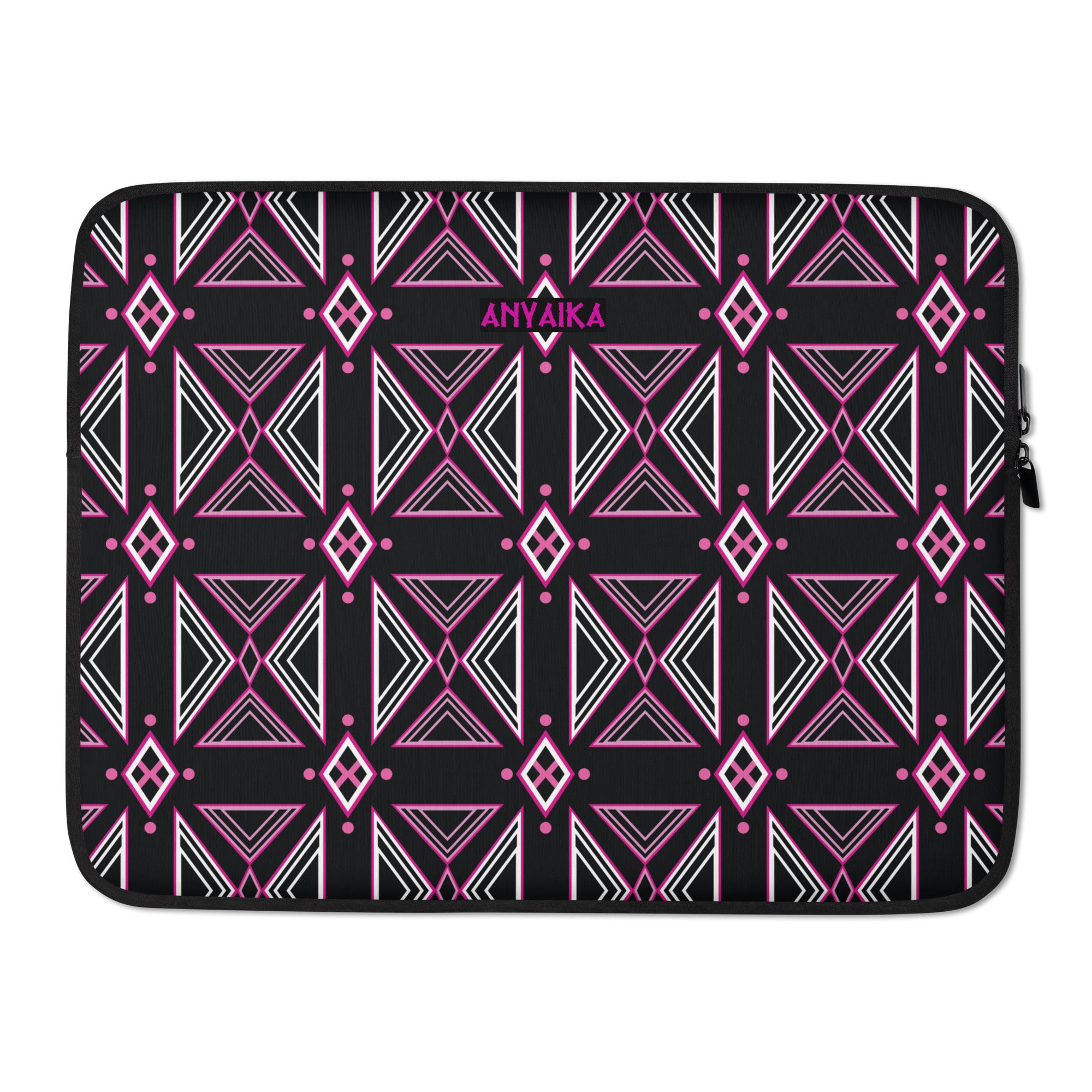 Mosaic of Makossa Pink Laptop Sleeve