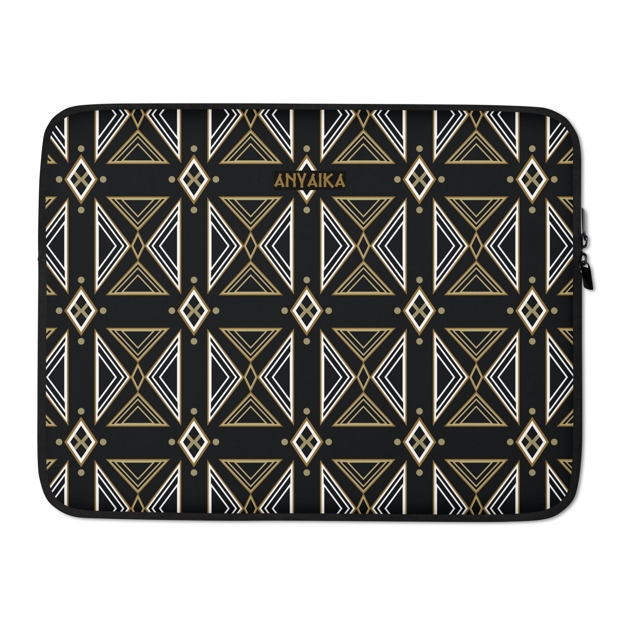 Mosaic of Makossa Gold Laptop Sleeve