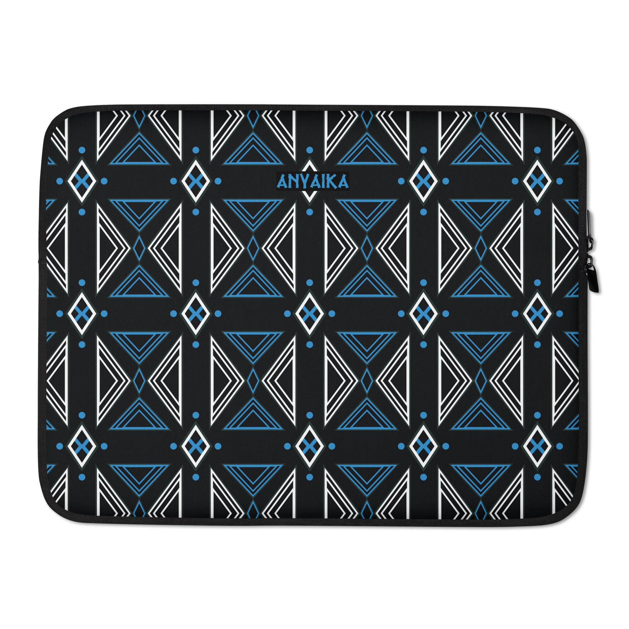 Mosaic of Makossa University Blue Laptop Sleeve