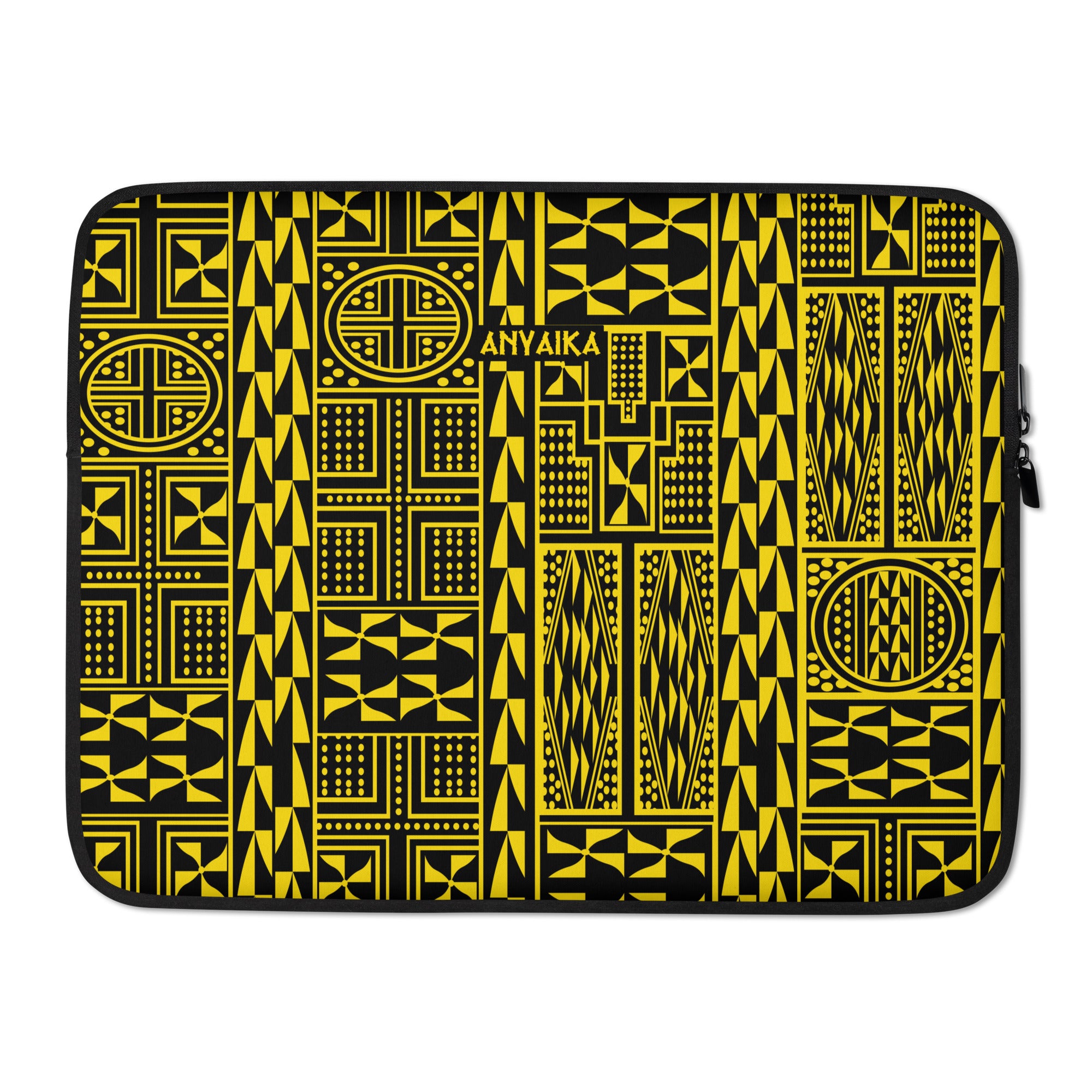 Black Mamba School Bus Yellow Laptop Sleeve