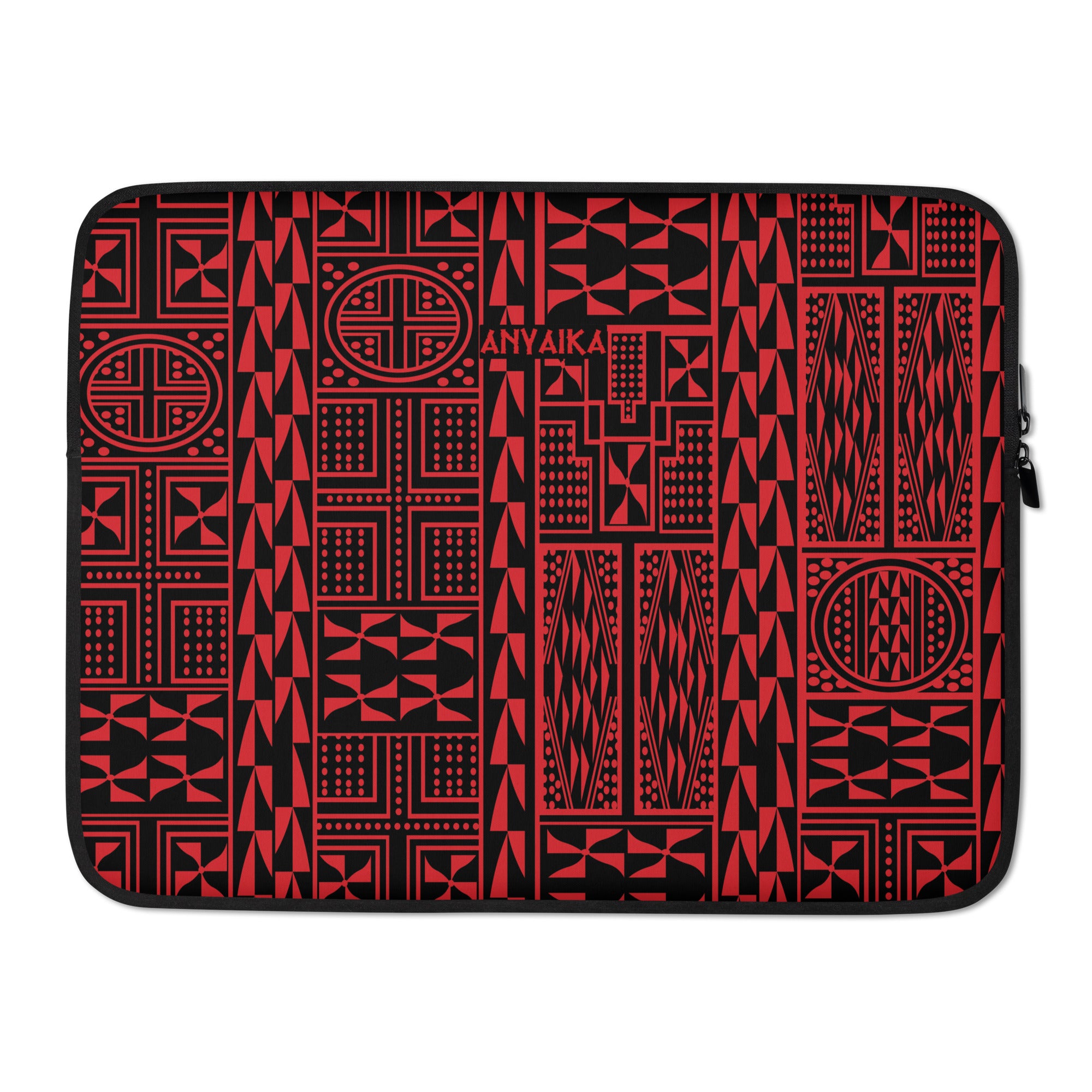 Black Mamba Fashion Red Laptop Sleeve