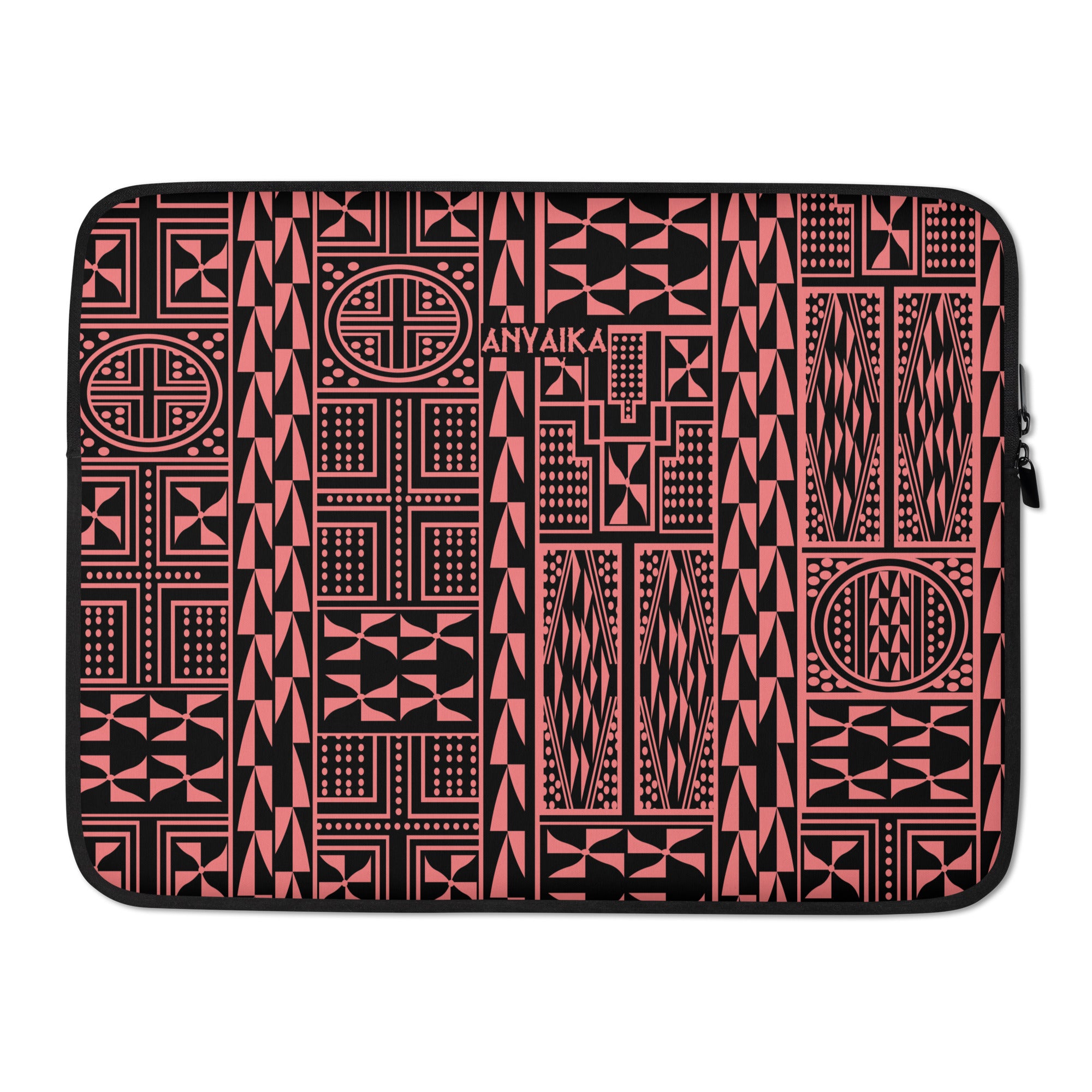 Black Mamba Pale Rossette Laptop Sleeve