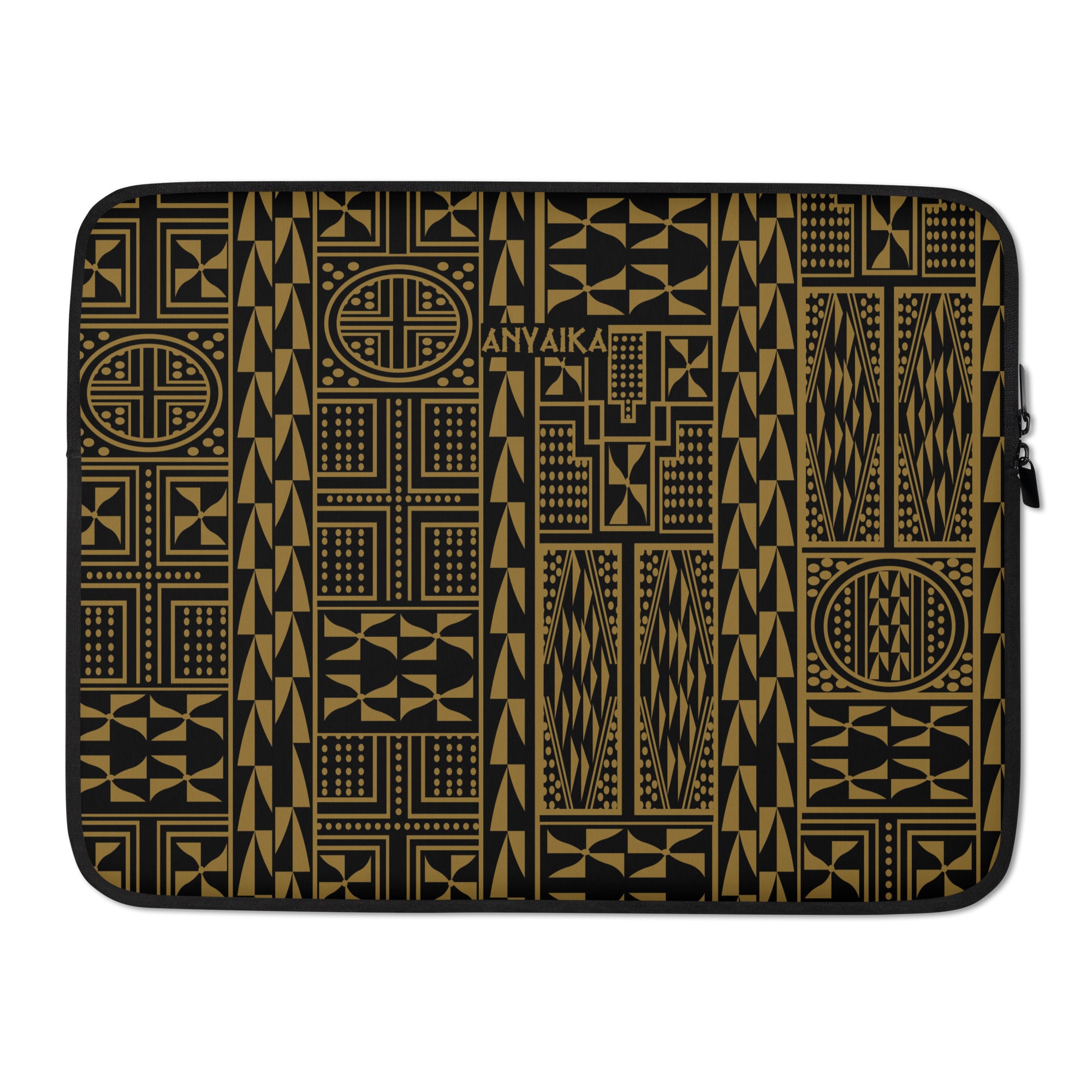 Black Mamba Gold Laptop Sleeve