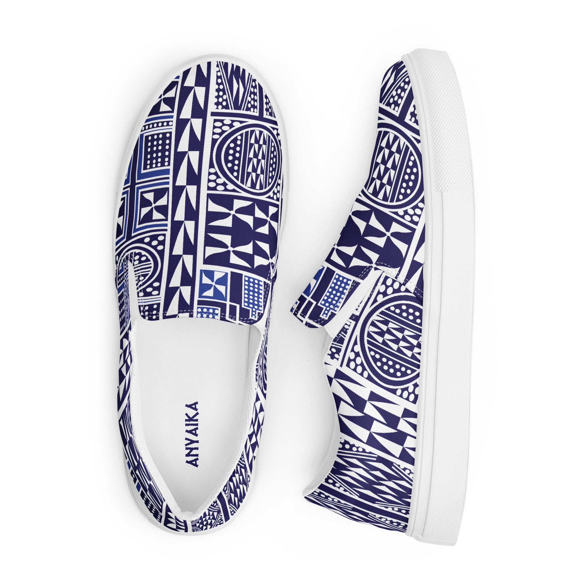 Men's Tribal Tapestry Blue Mix NAWETI Sneakers