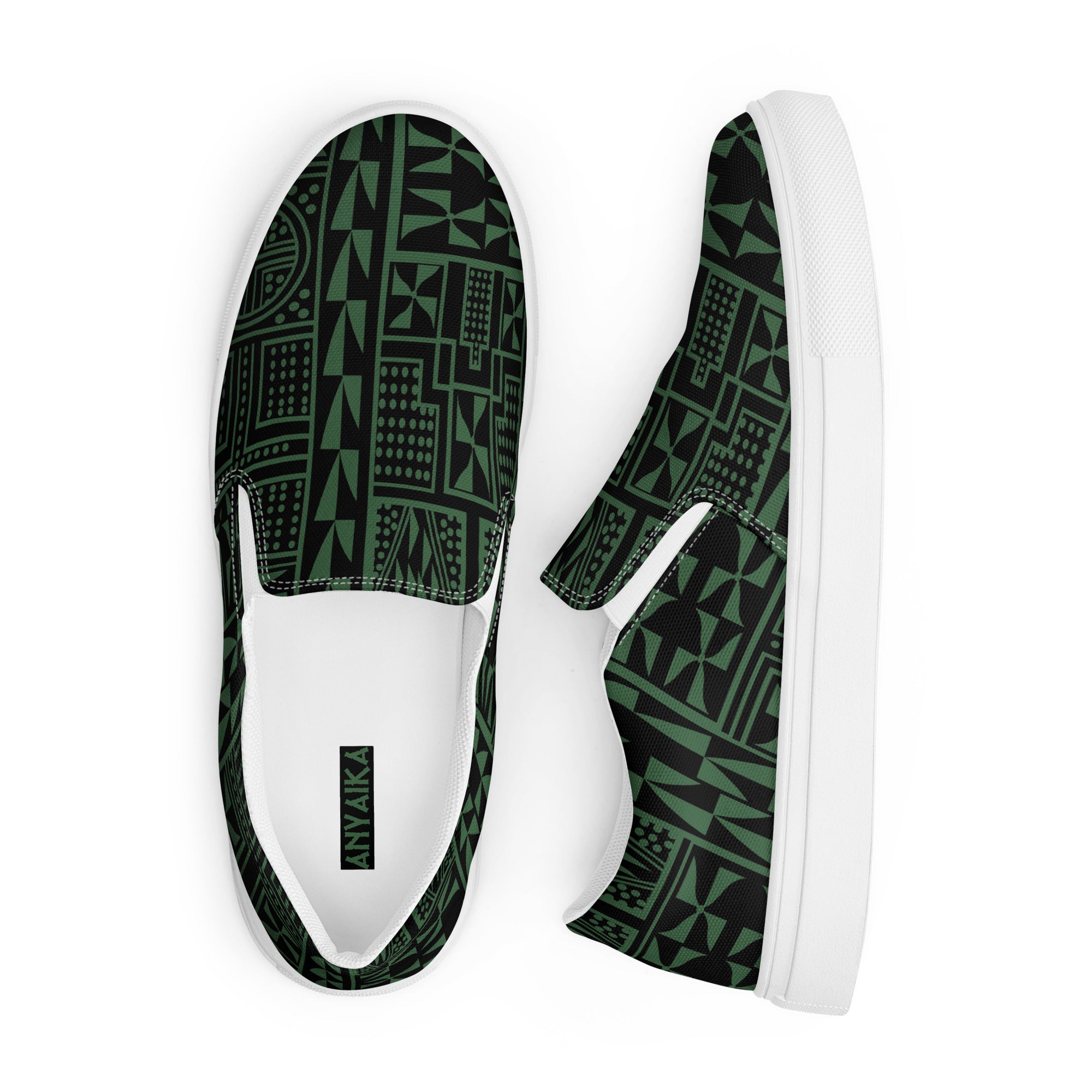 Men's Black Mamba Hunter Green NAWETI Sneakers