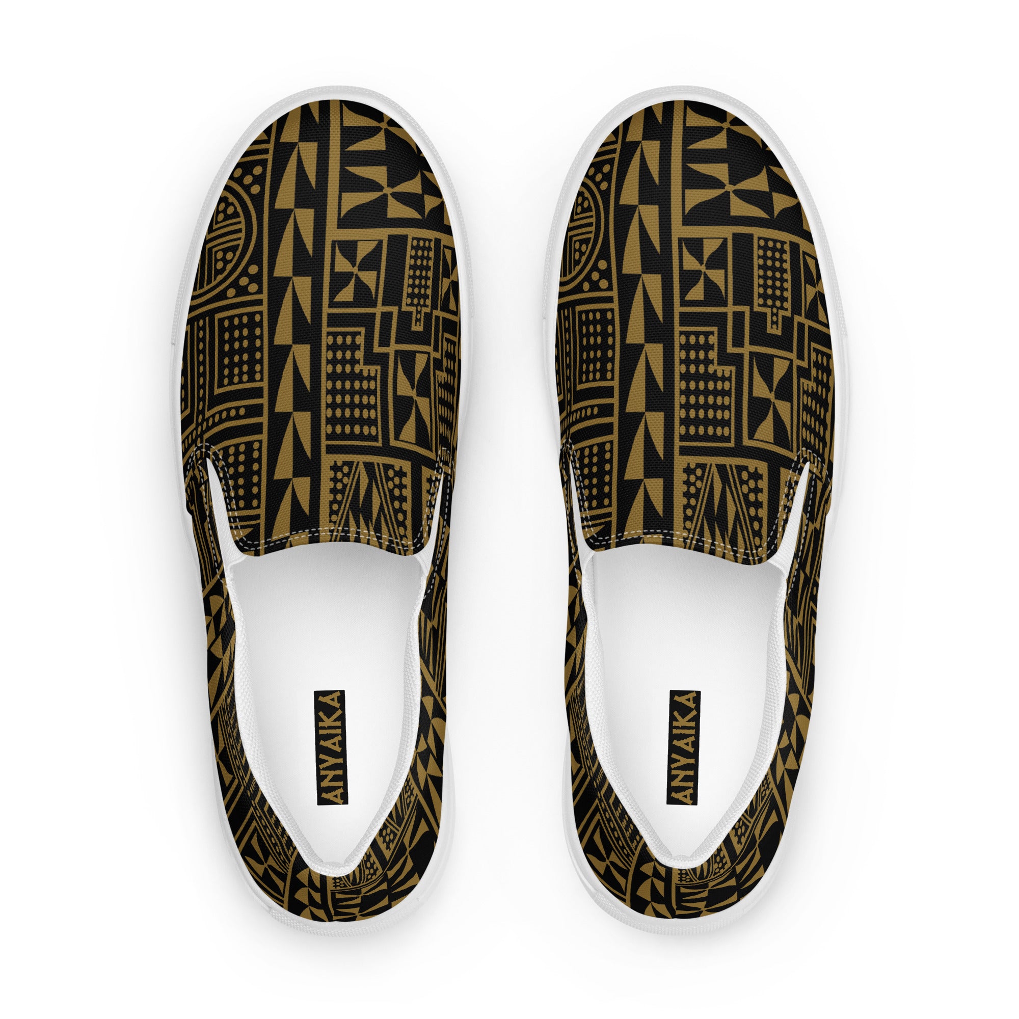 Men's Black Mamba Gold NAWETI Sneakers