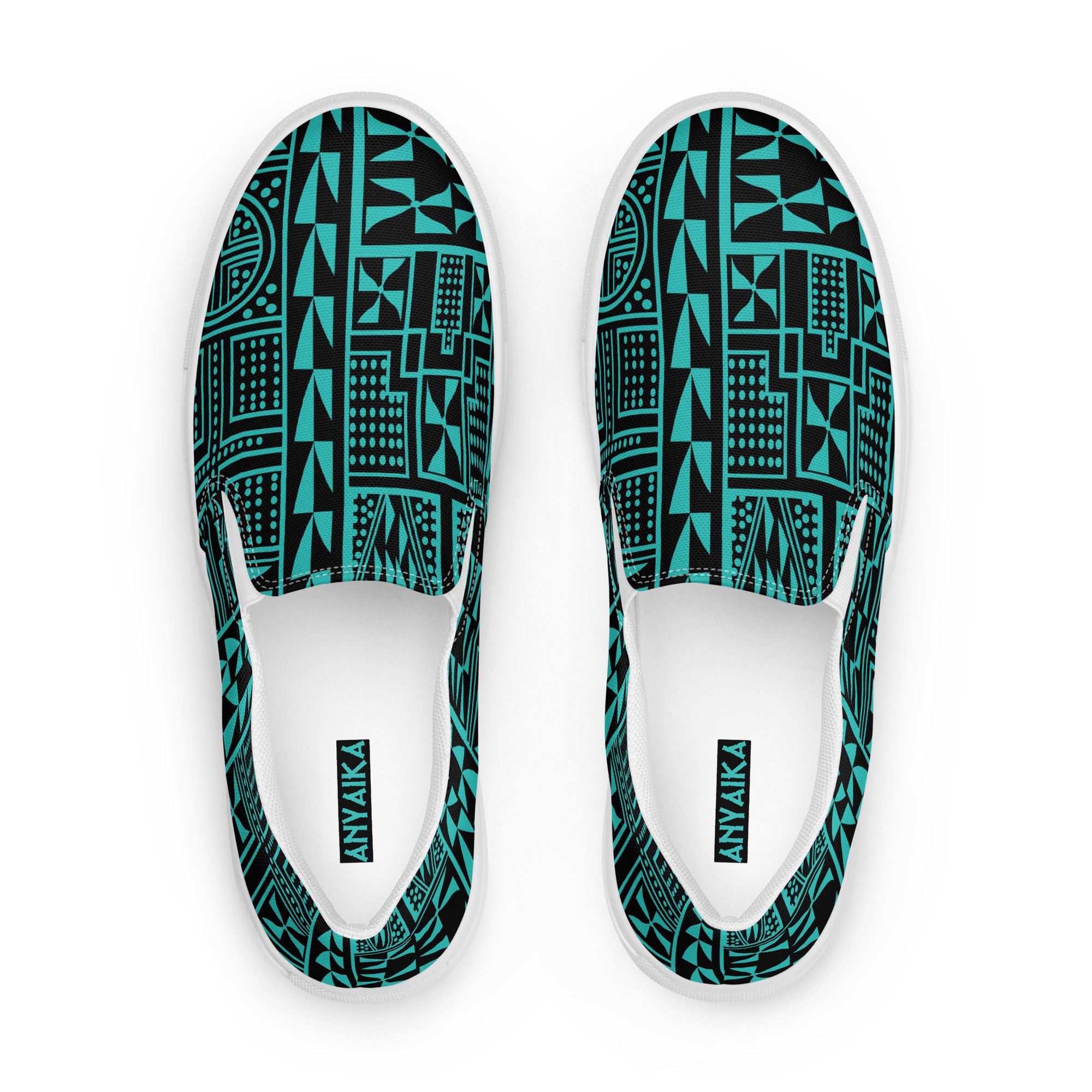 Men's Black Mamba Turquoise NAWETI Sneakers