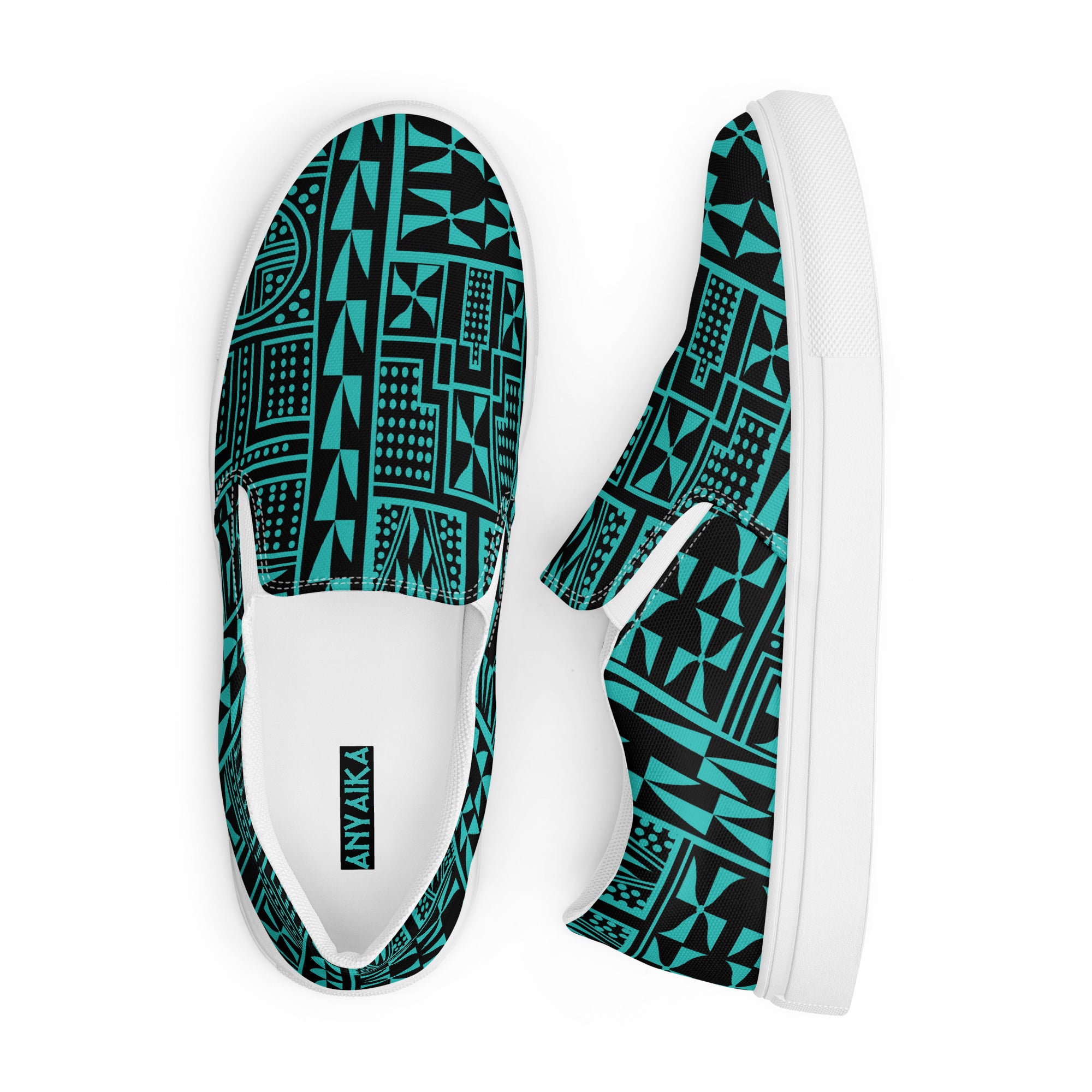 Men's Black Mamba Turquoise NAWETI Sneakers