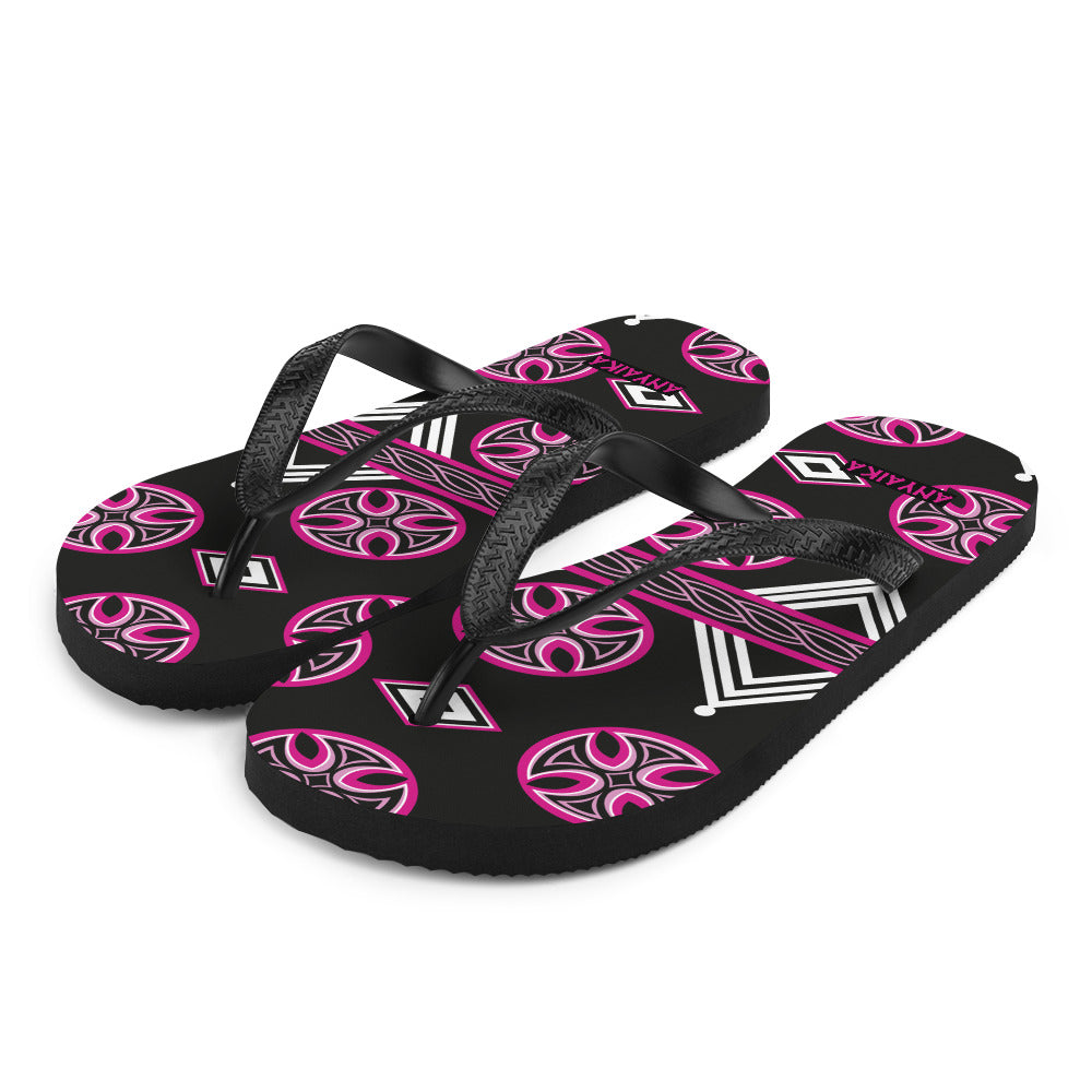 Royal Regalia Pink Flip-Flops