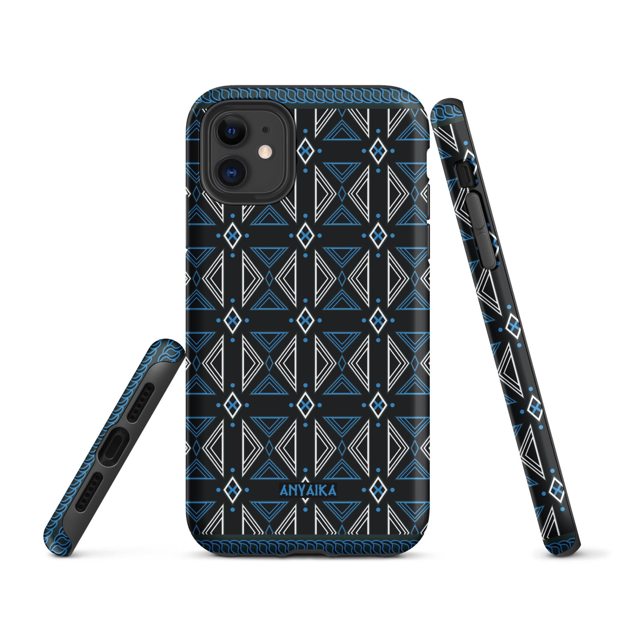 Mosaic of Makossa University Blue Case for iPhone®