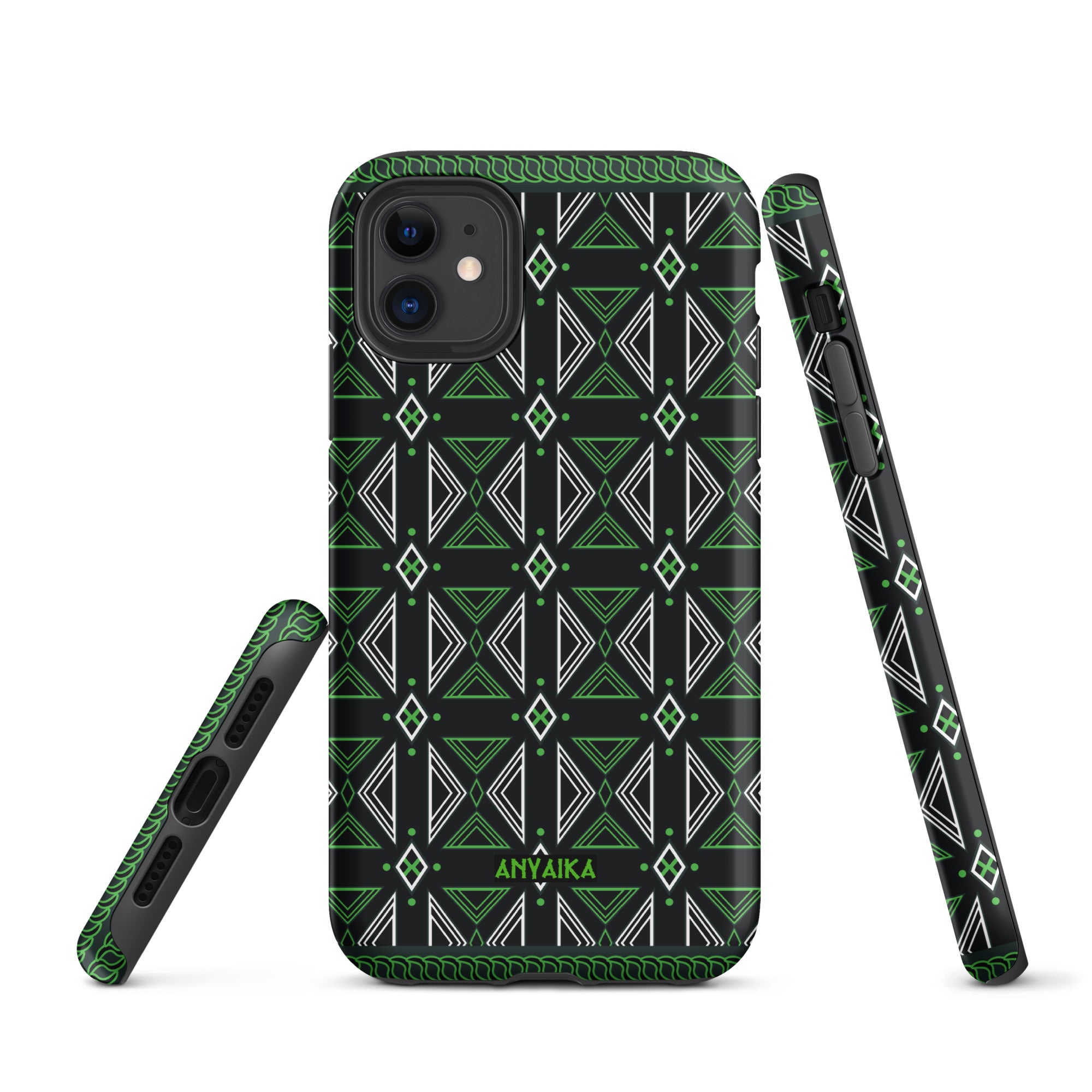 Mosaic of Makossa Kelly Green Case for iPhone®