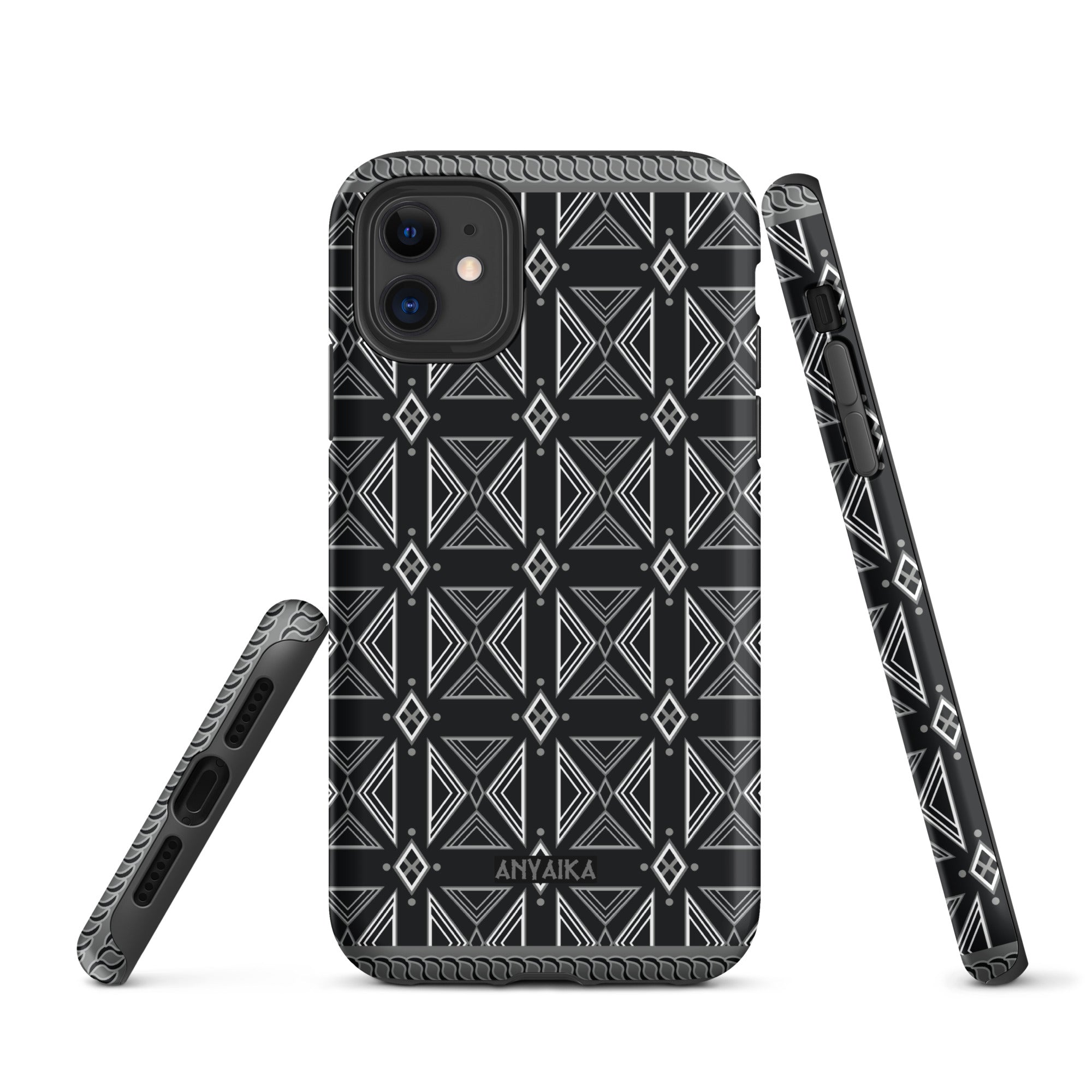 Mosaic of Makossa Gray Mix Case for iPhone®