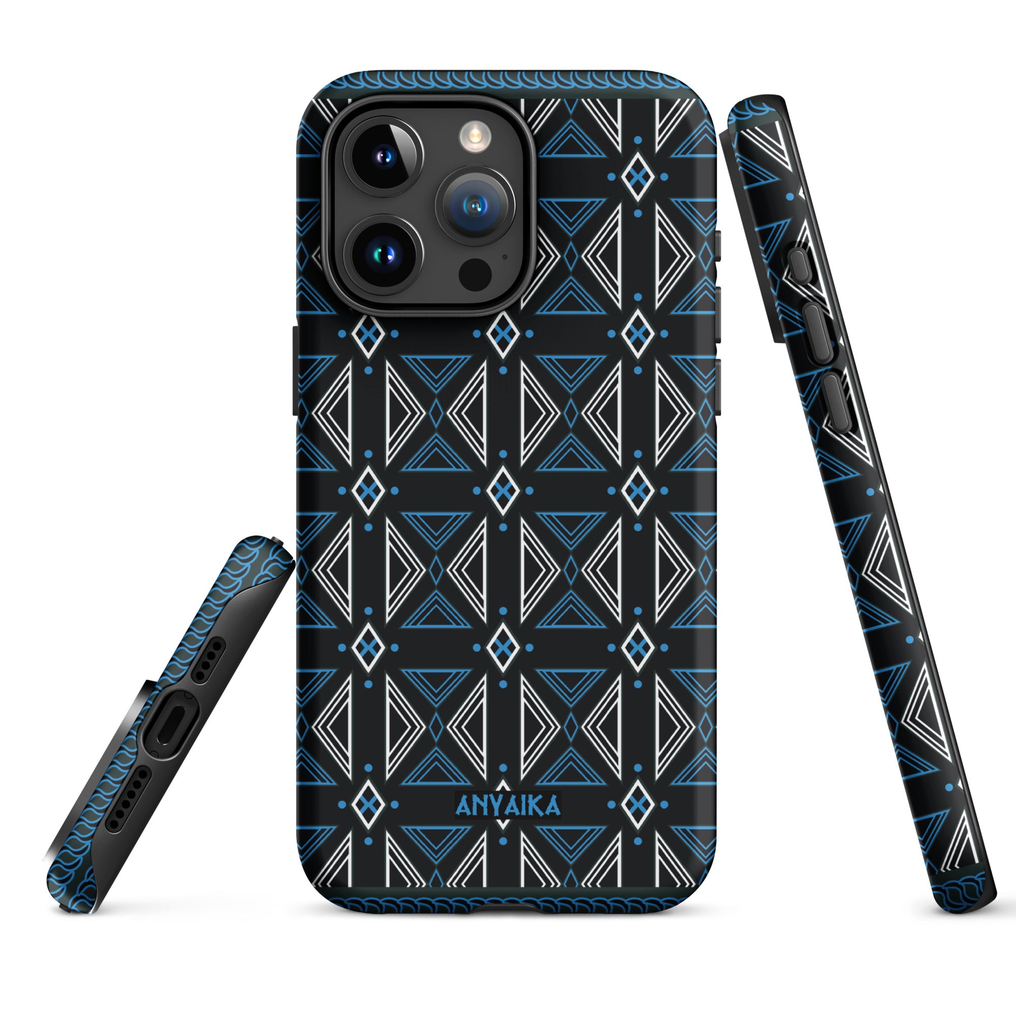 Mosaic of Makossa University Blue Case for iPhone®