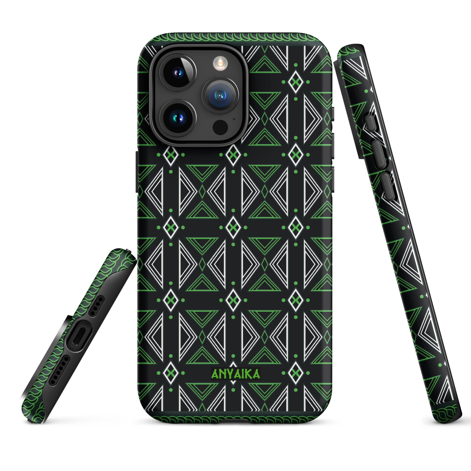 Mosaic of Makossa Kelly Green Case for iPhone®