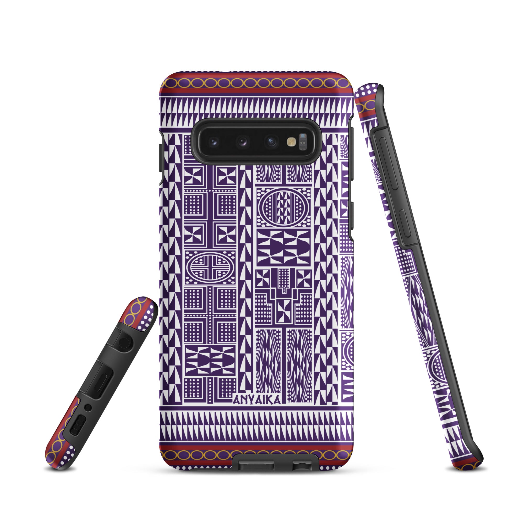 Tribal Tapestry Metallic Purple Mix Case for Samsung®