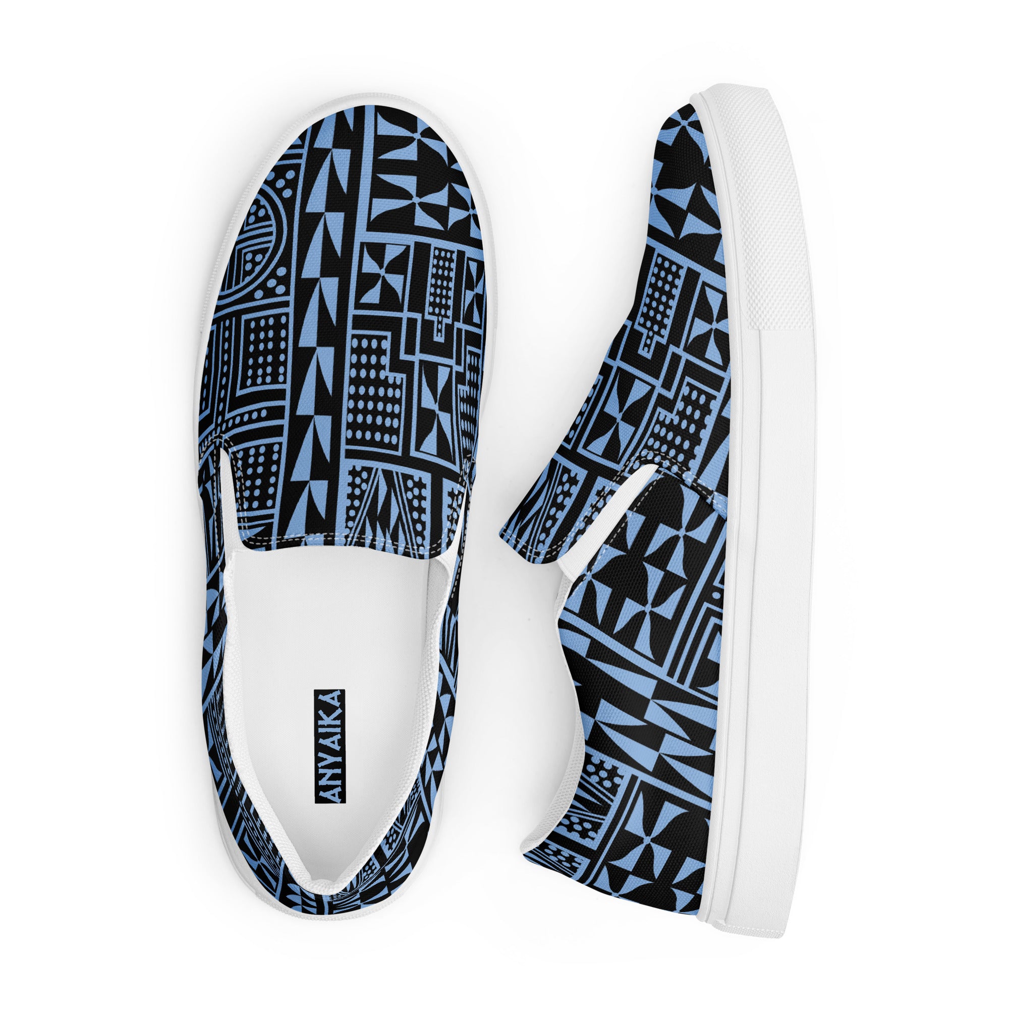 Women's Black Mamba Sky Blue NAWETI Sneakers