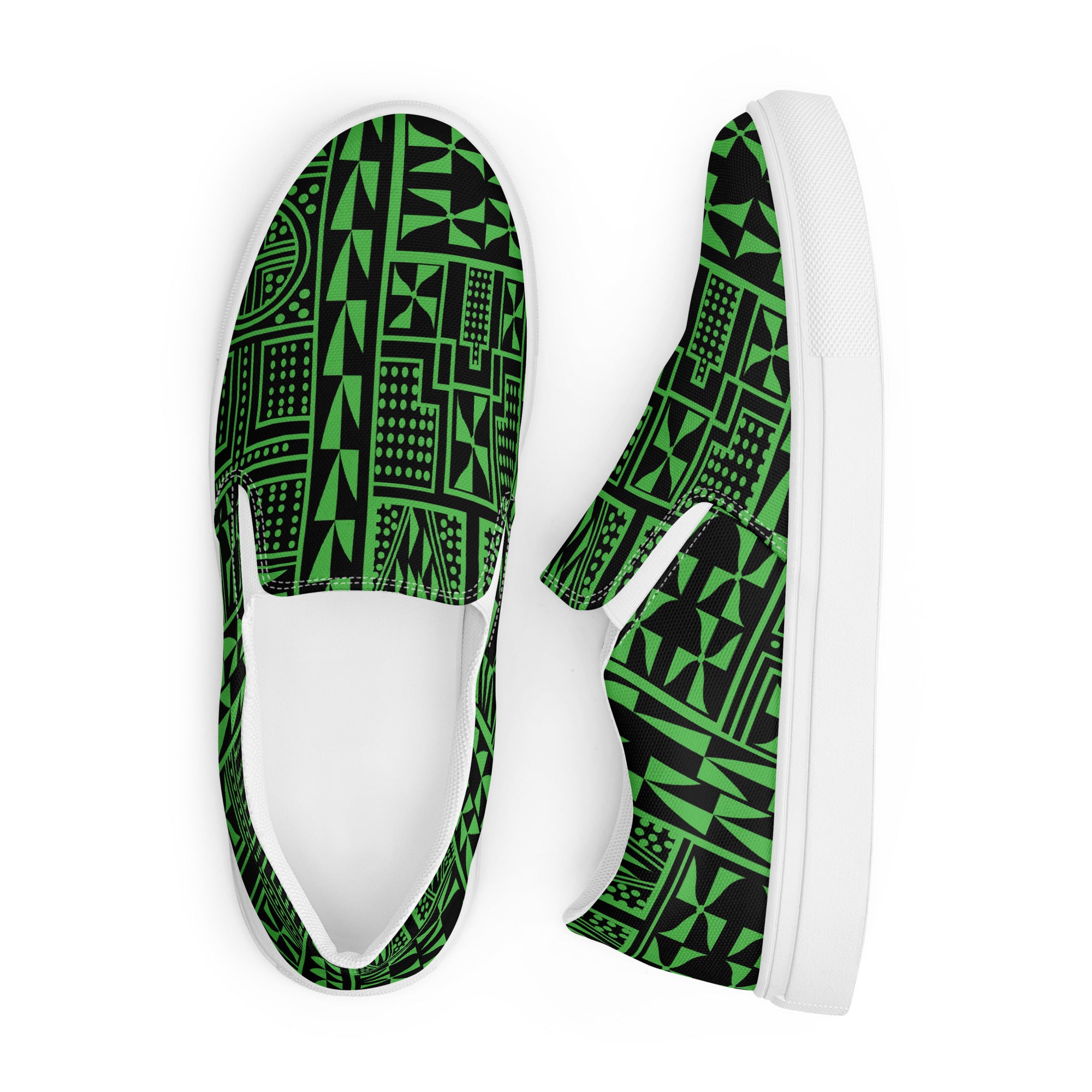 Women's Black Mamba Kelly Green NAWETI Sneakers